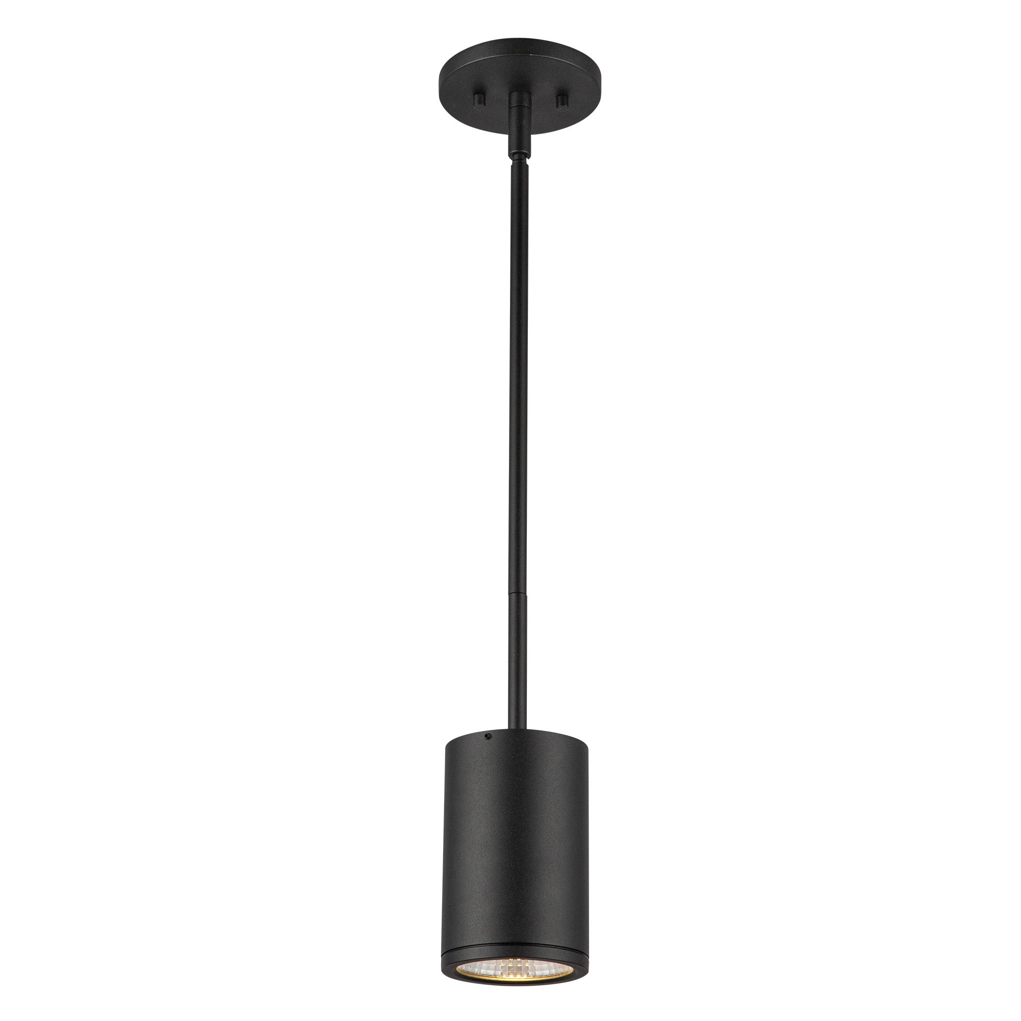 Nordic 5-in (3-in Dia.) Exterior Pendant — Black