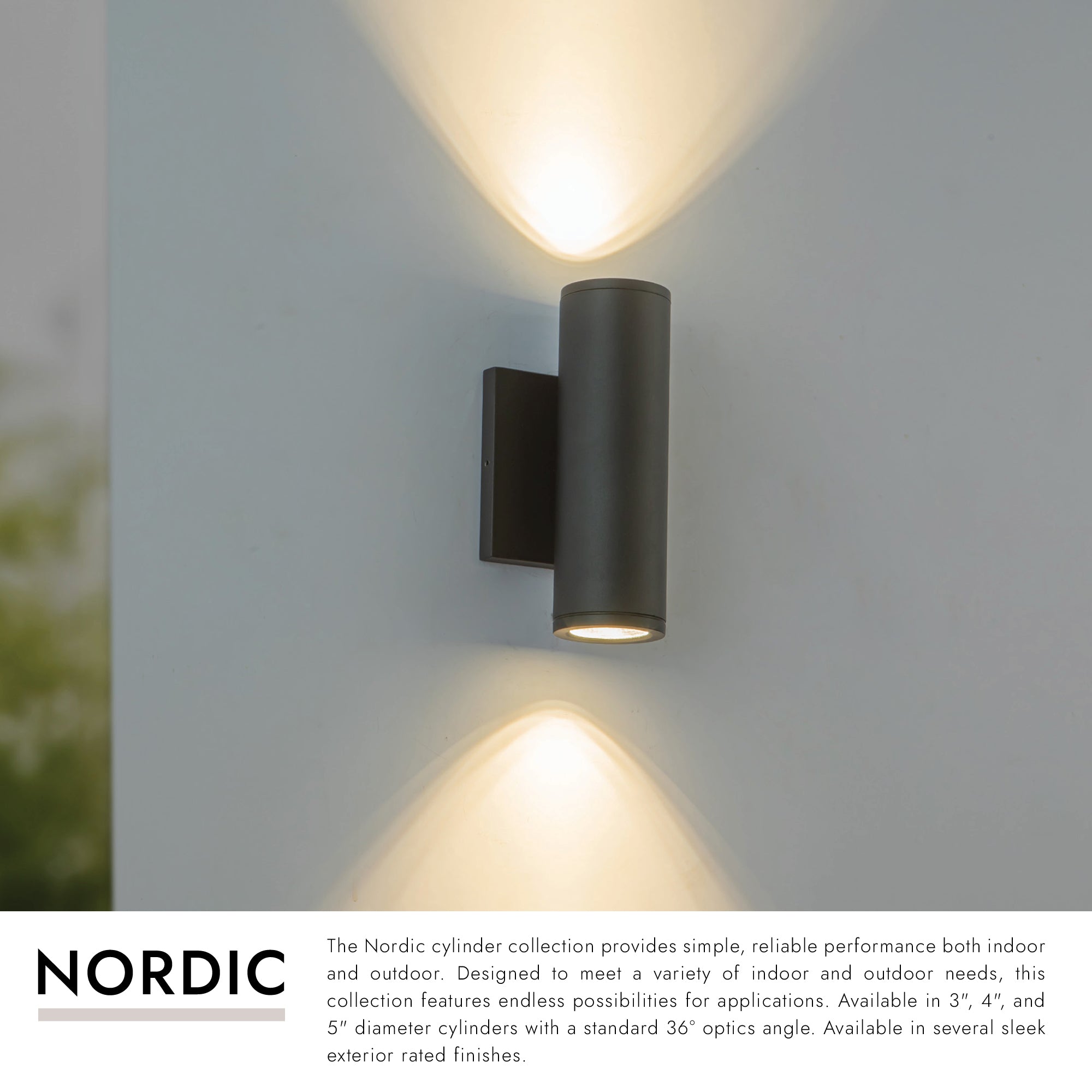 Nordic 8-in (2-in Dia.) Exterior Wall