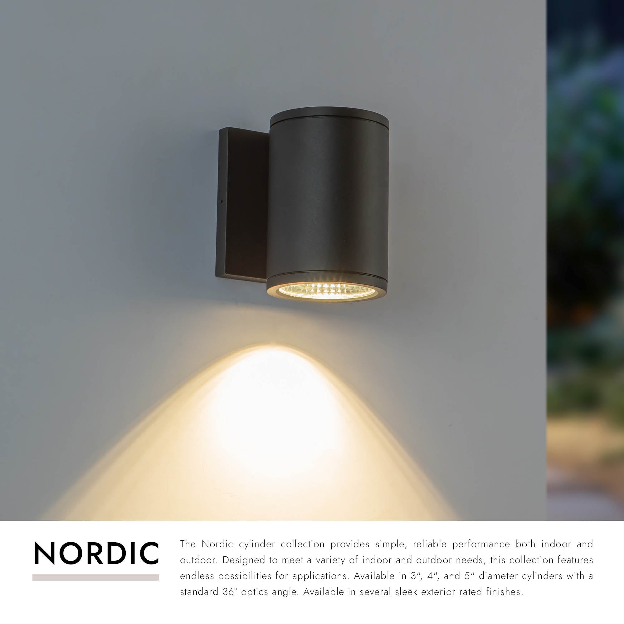 Nordic 5-in (3-in Dia.) Exterior Wall