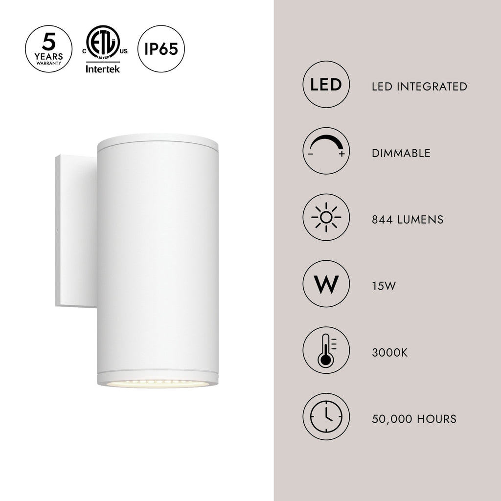 Nordic 7-in (3-in Dia.) Exterior Wall