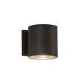 Nordic 5-in (5-in Dia.) Exterior Wall — Black