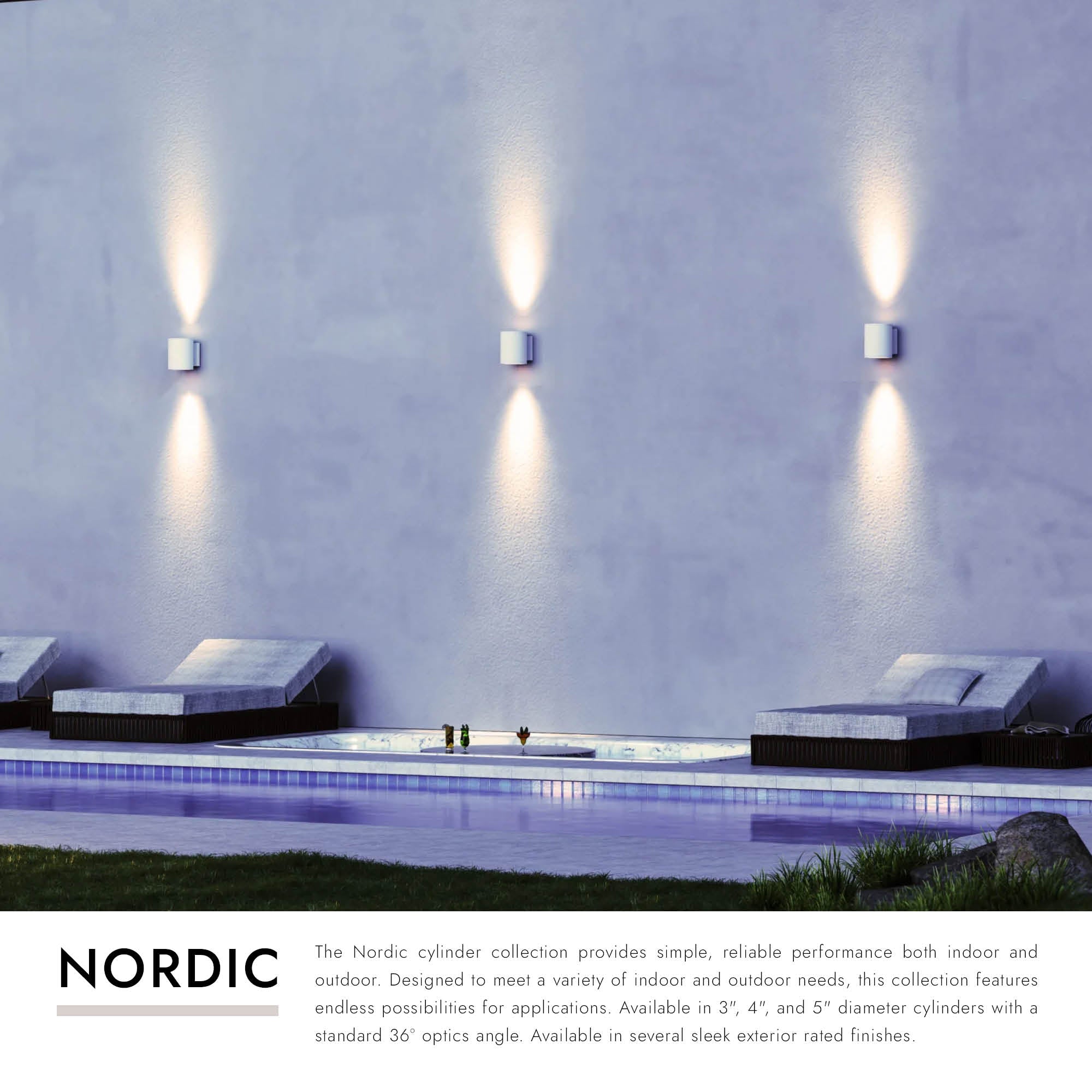 Nordic 5-in (5-in Dia.) Exterior Wall