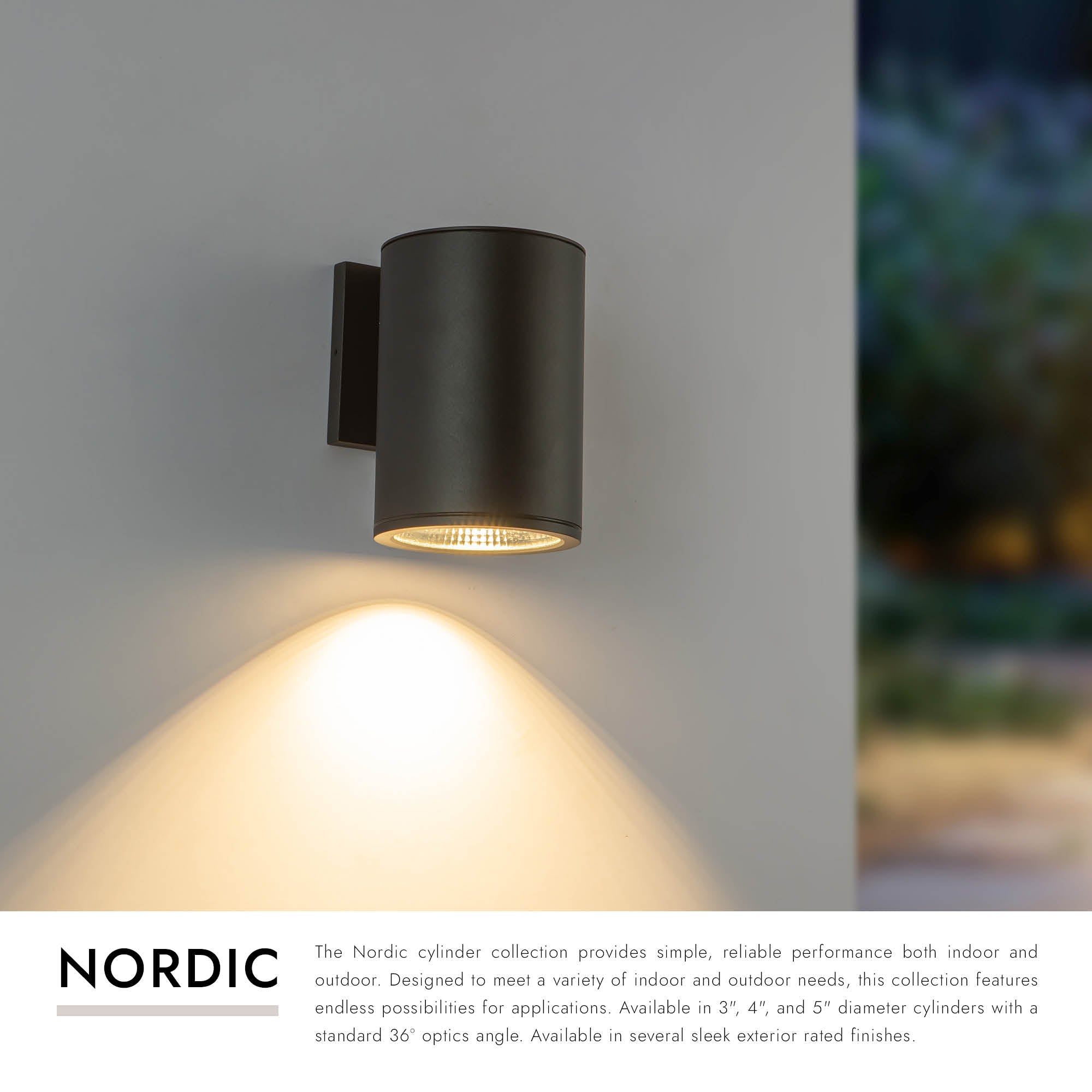 Nordic 7-in (5-in Dia.) Exterior Wall