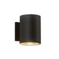 Nordic 6-in (5-in Dia.) Exterior Wall — Black
