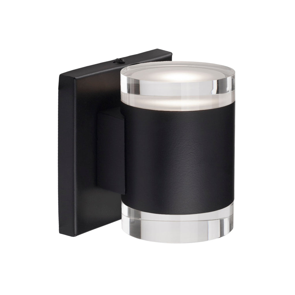 Norfolk 5-in Wall Sconce — Black