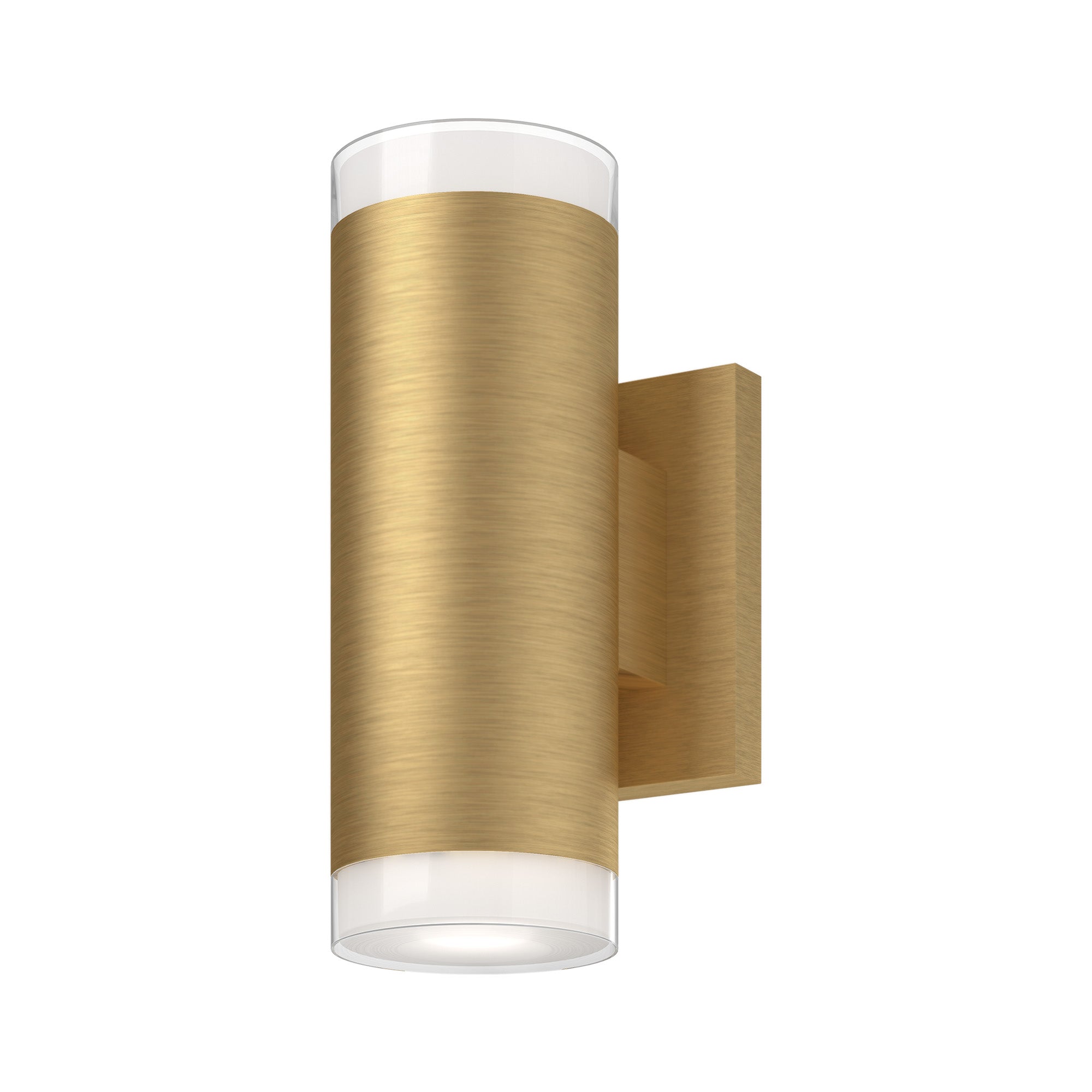 Norfolk 8-in Wall Sconce — Brushed Gold