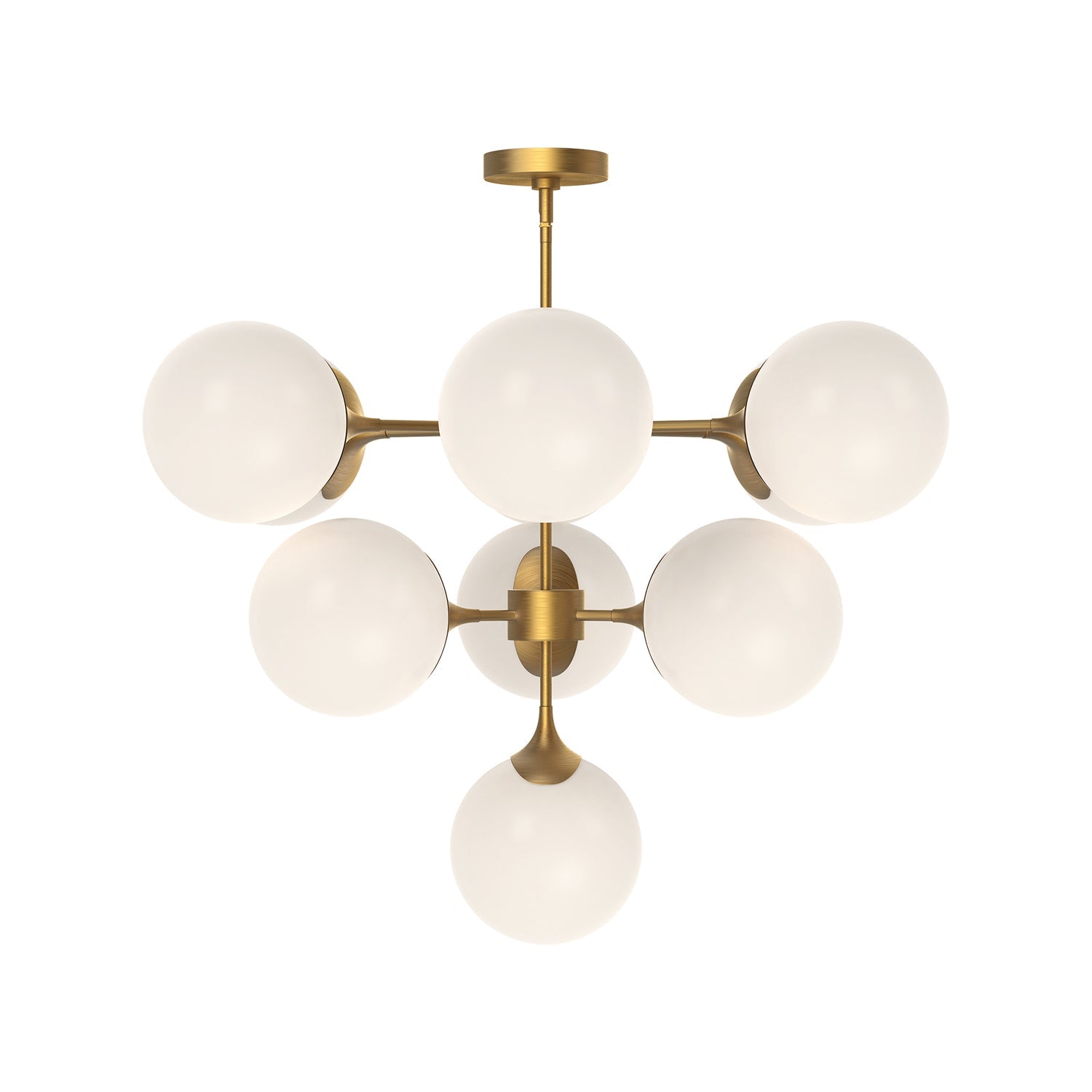 Nouveau 35-in Chandelier