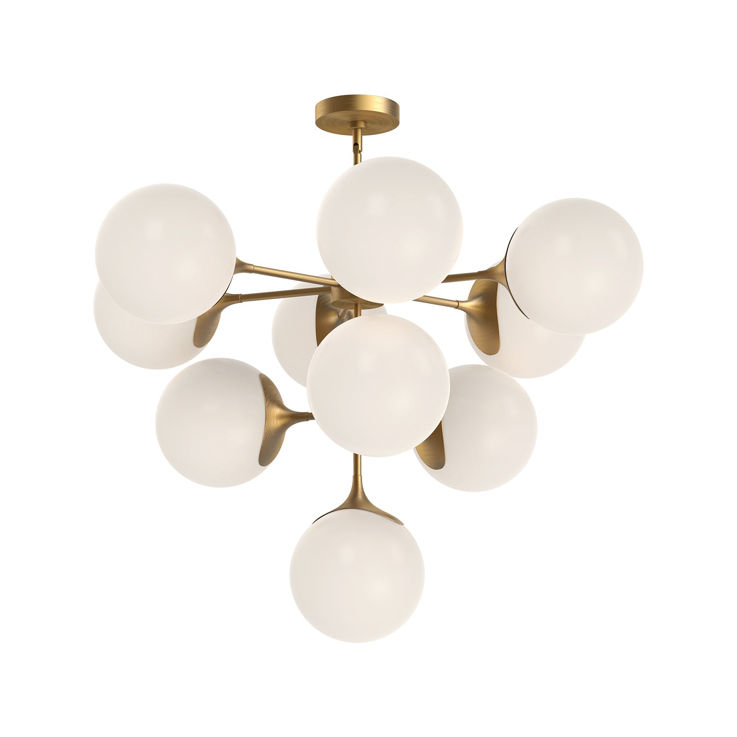 Nouveau 35-in Chandelier