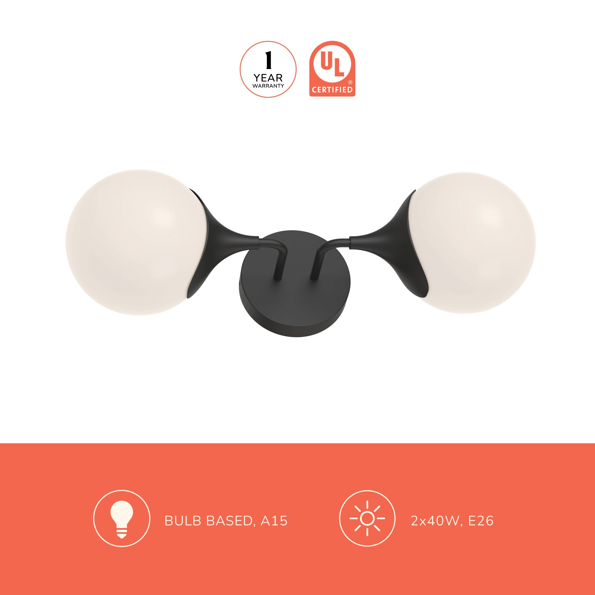 New 19-in Wall/Vanity Light