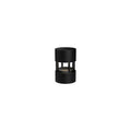 Novato 10-in Exterior Bollard — Black [Universal Voltage]