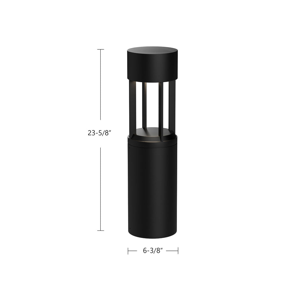 Novato 24-in Exterior Bollard