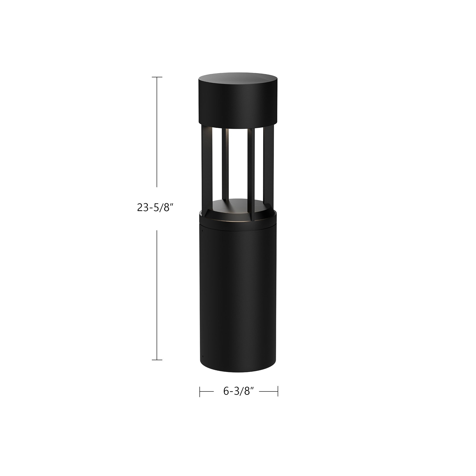 Novato 24-in Exterior Bollard