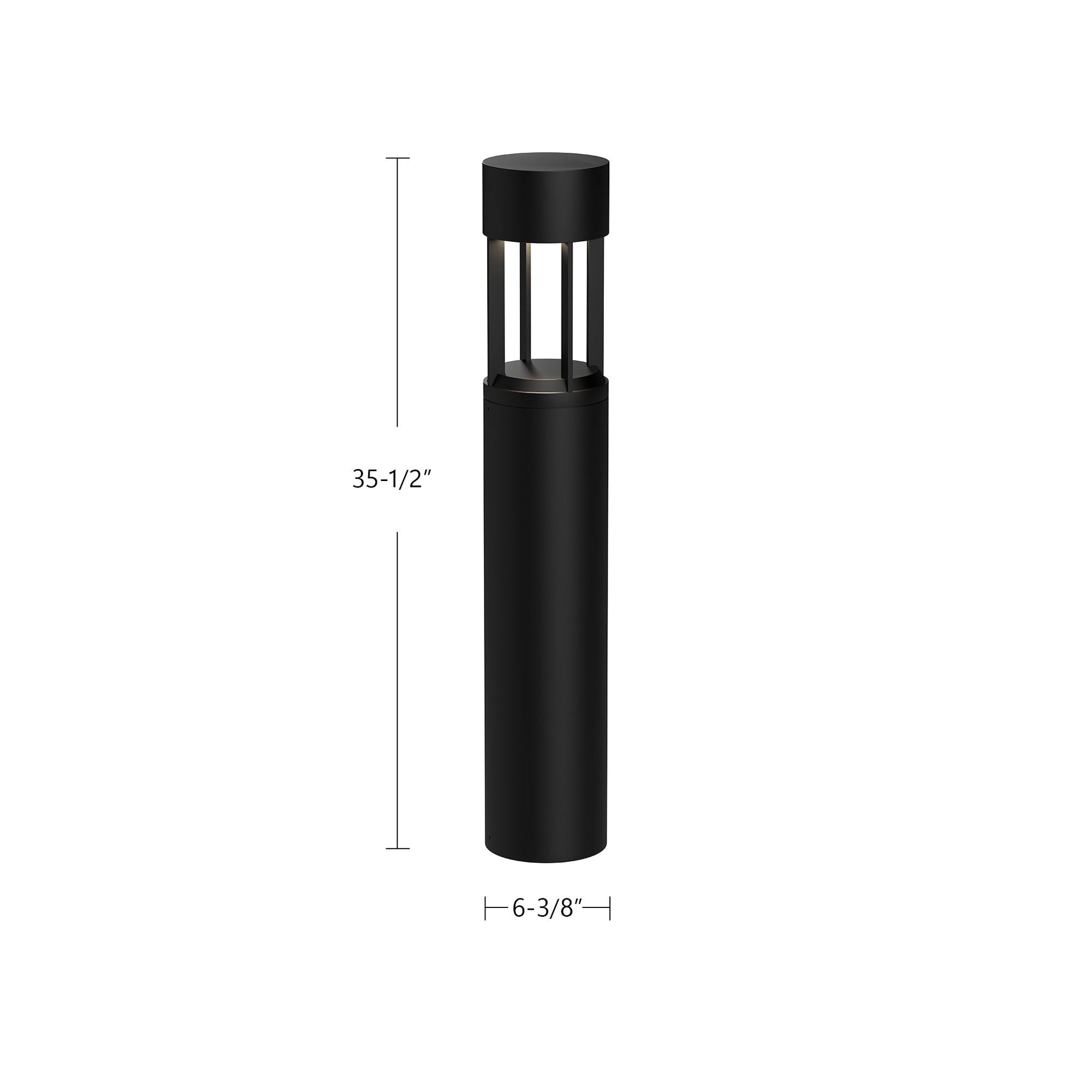 Novato 36-in Exterior Bollard