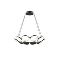 Novel 25-in Chandelier — Black [Universal Voltage and 0-10 Dimming]