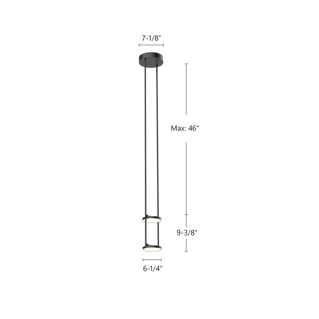 Novel 8-in Pendant
