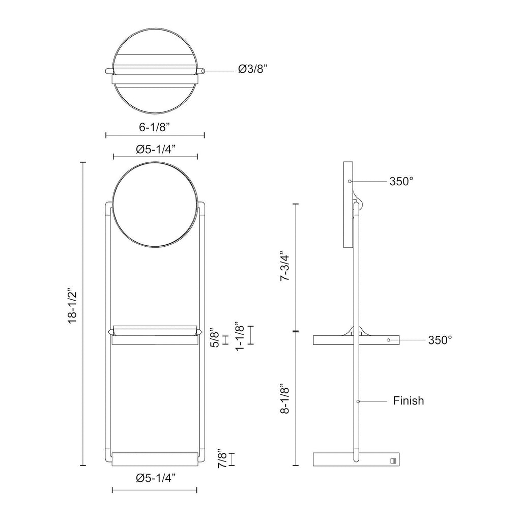 Novel 18-in Table Lamp