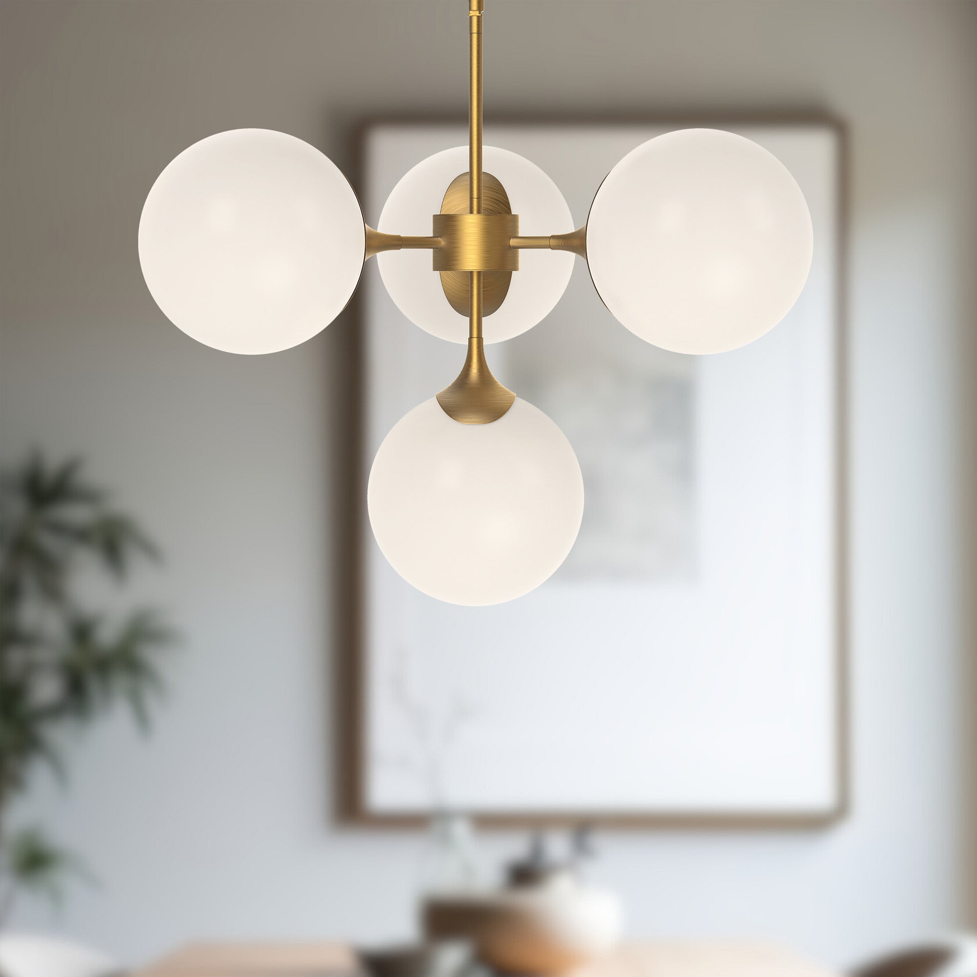 Nouveau 26-in Chandelier