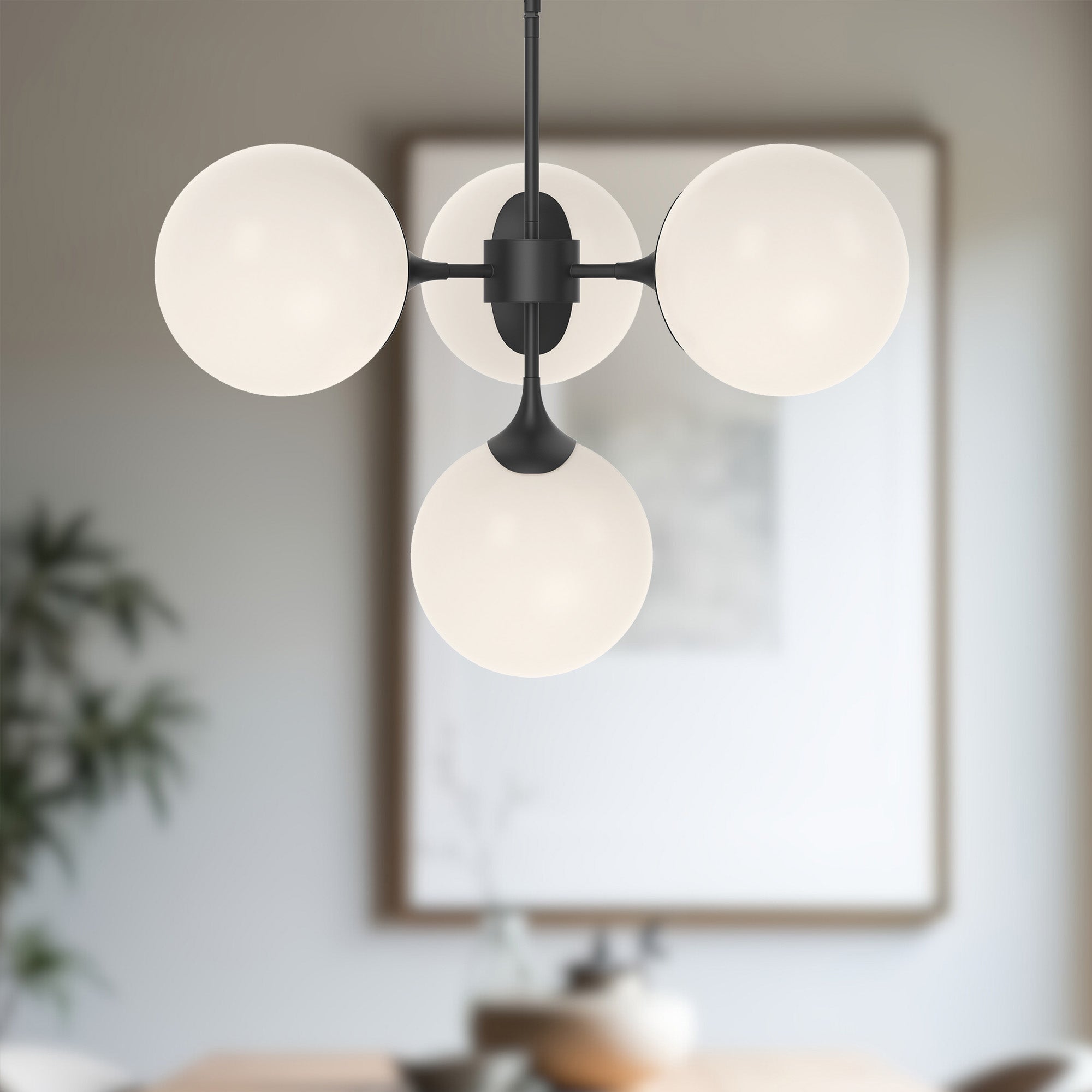 Nouveau 26-in Chandelier