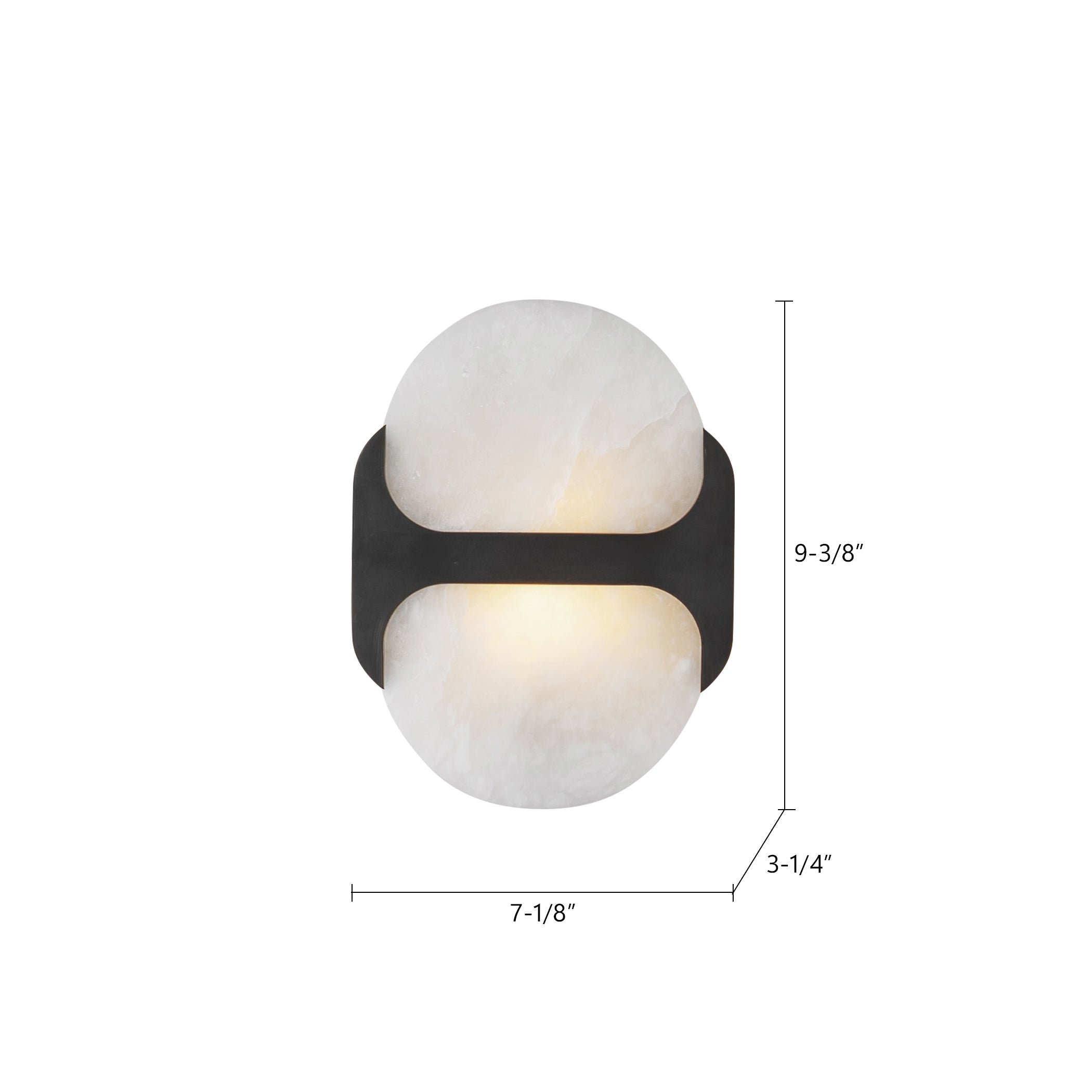 Odin 9-in Wall/Vanity Light