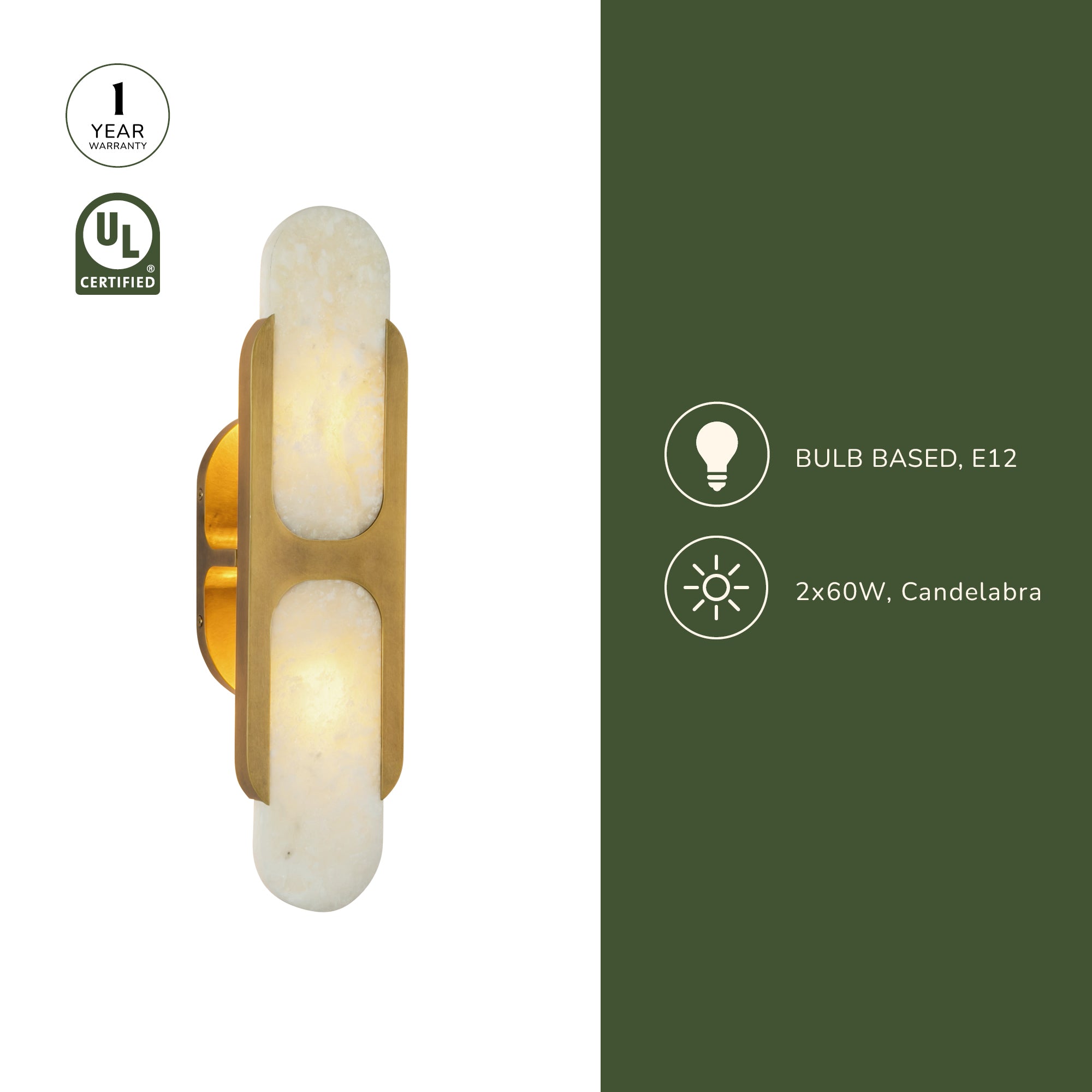 Odin 17-in Wall/Vanity Light