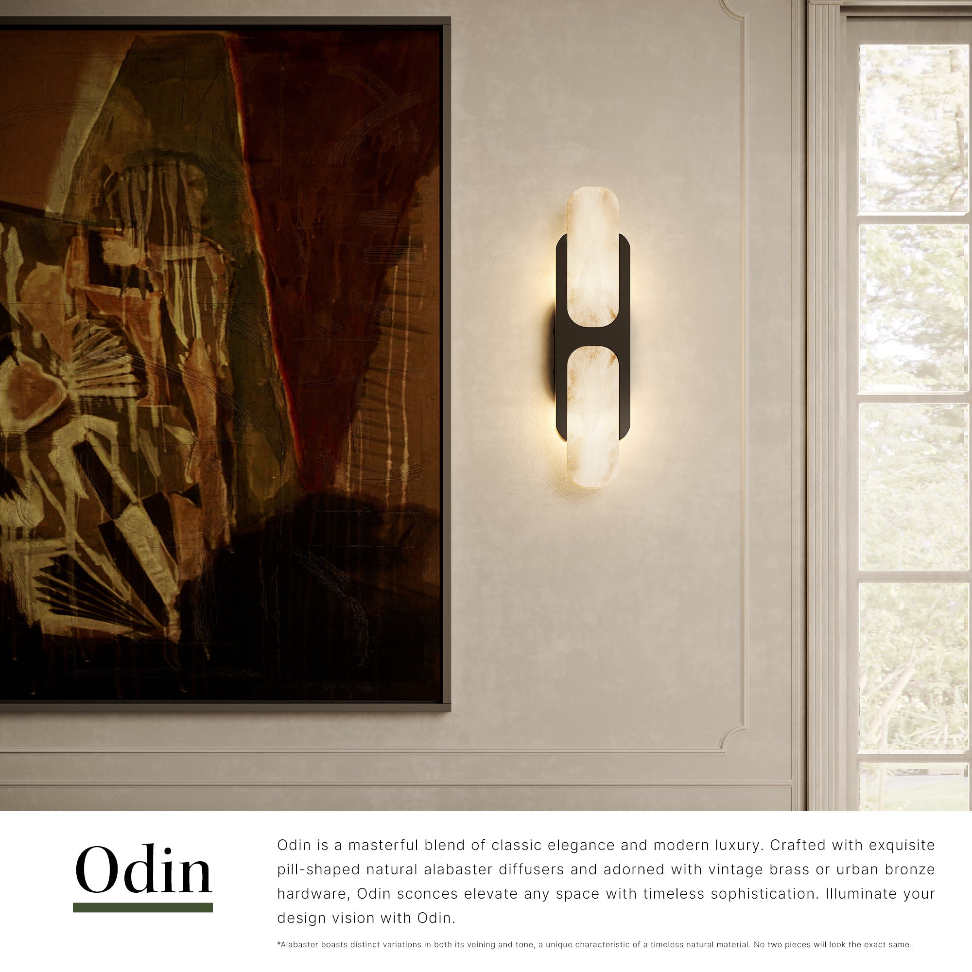 Odin 17-in Wall/Vanity Light