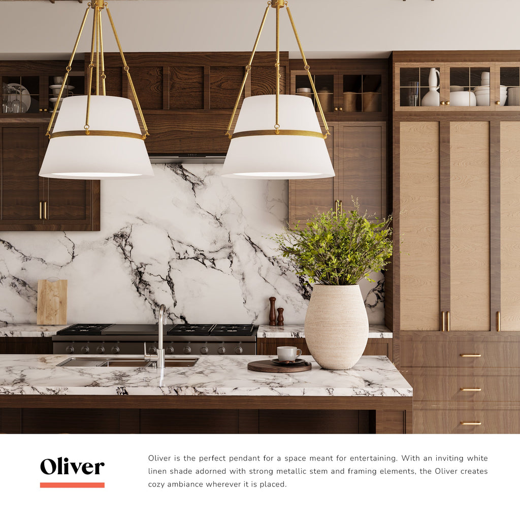 Oliver 18-in Pendant