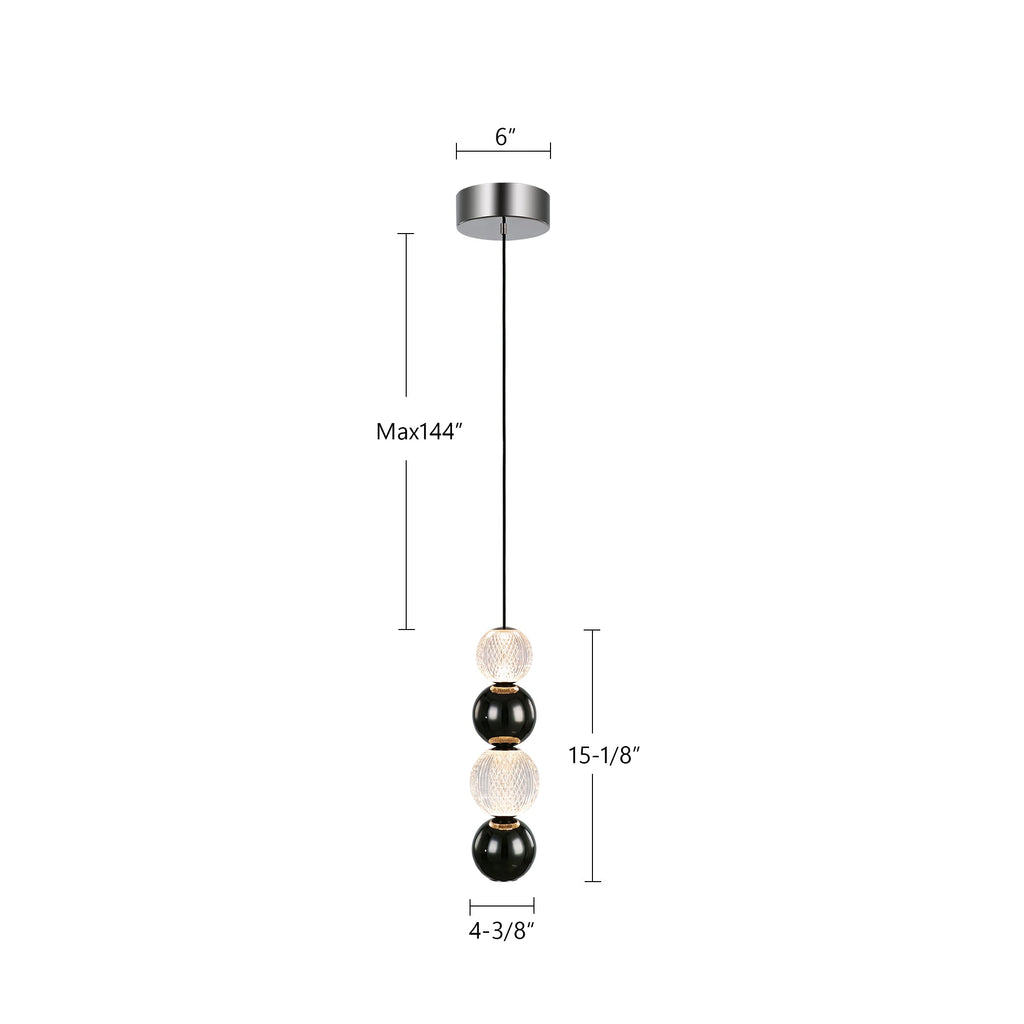 Onyx 5-in Pendant