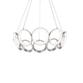 Oros 29-in Chandelier — Antique Silver