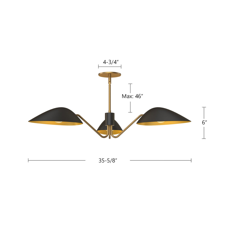 Oscar 36-in Pendant