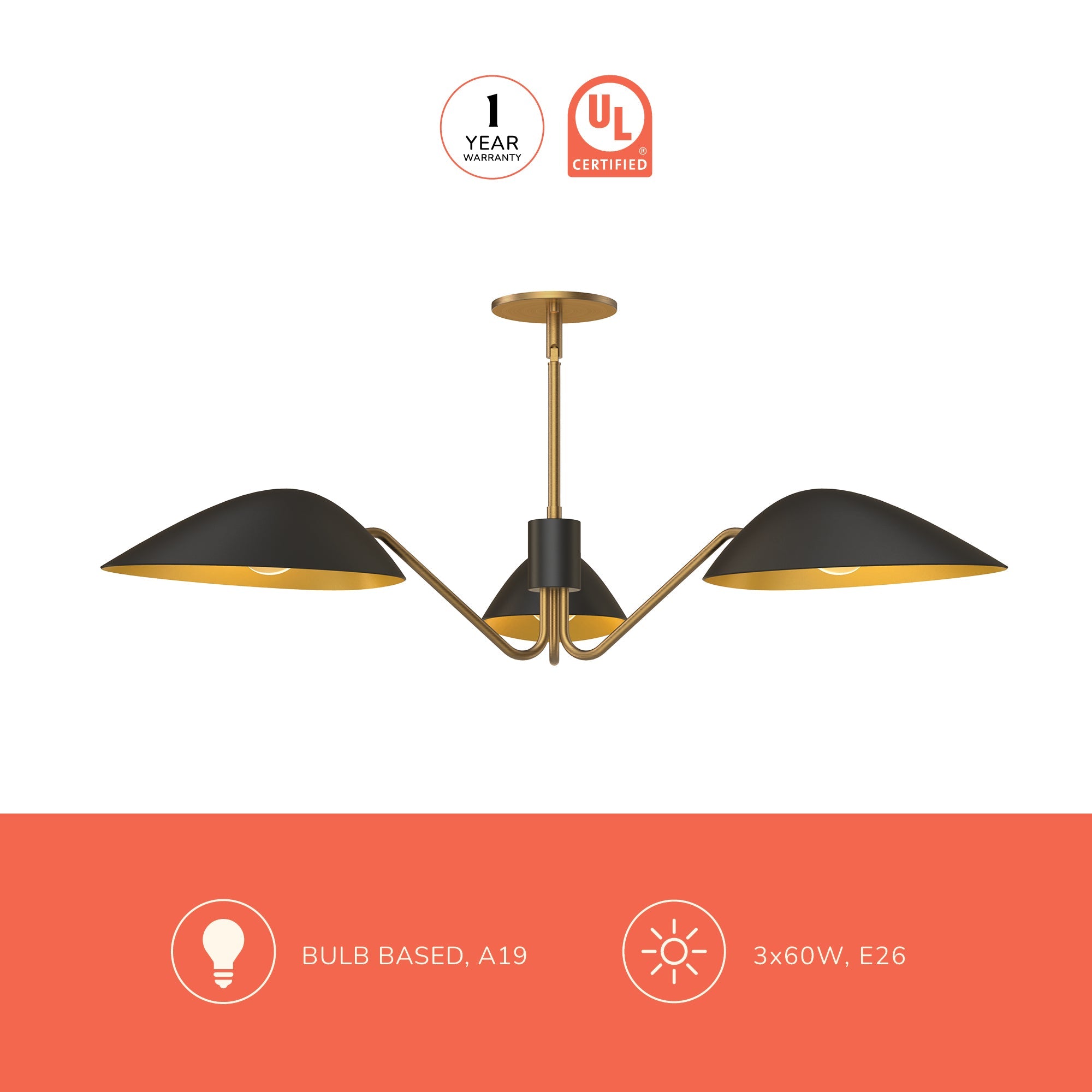 Oscar 36-in Pendant