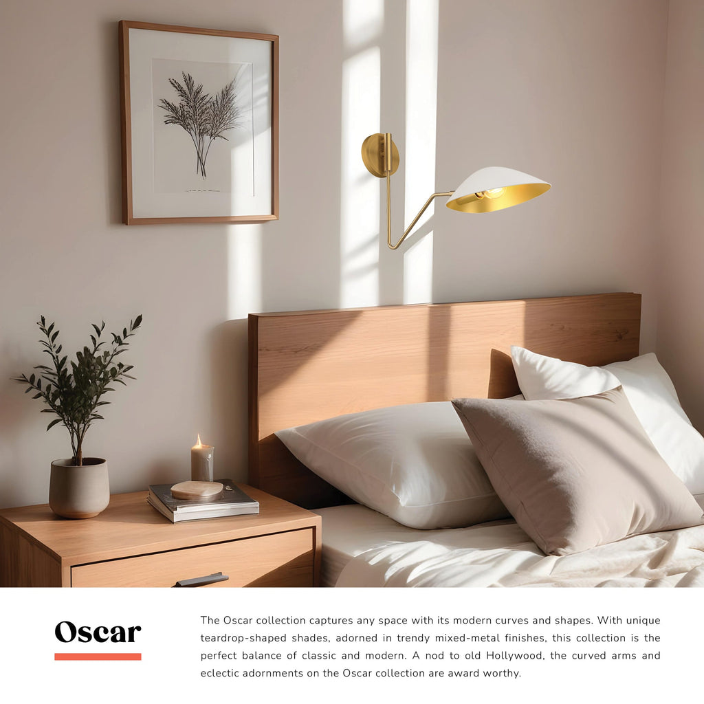 Oscar 6-in Wall/Vanity Light