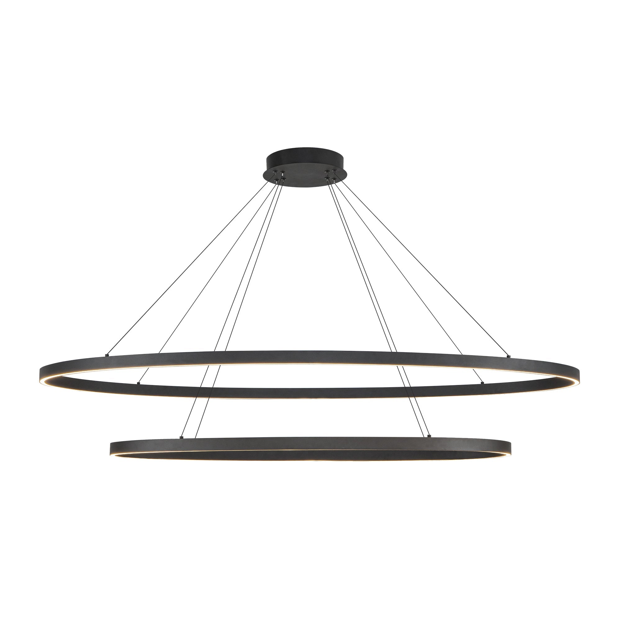 Ovale 53-in 2 Layer Chandelier