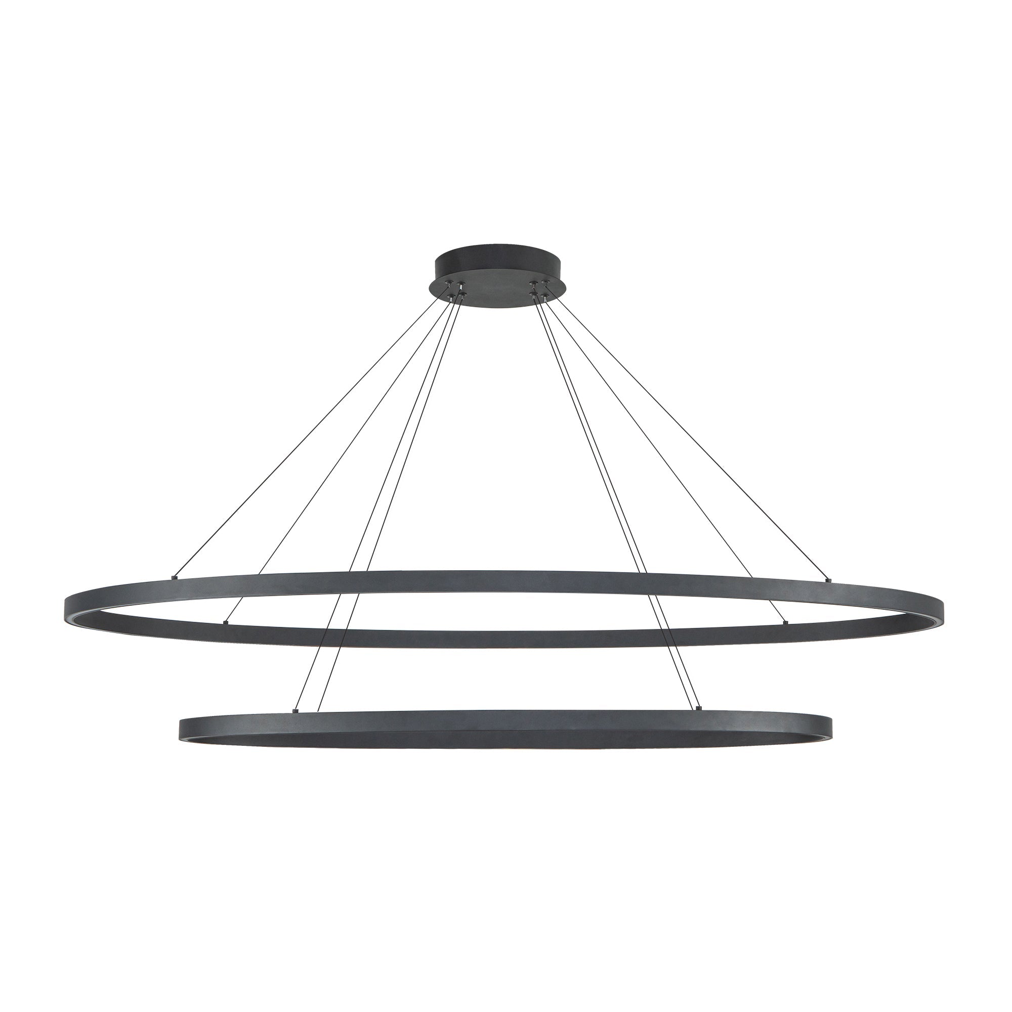 Ovale 53-in 2 Layer Chandelier