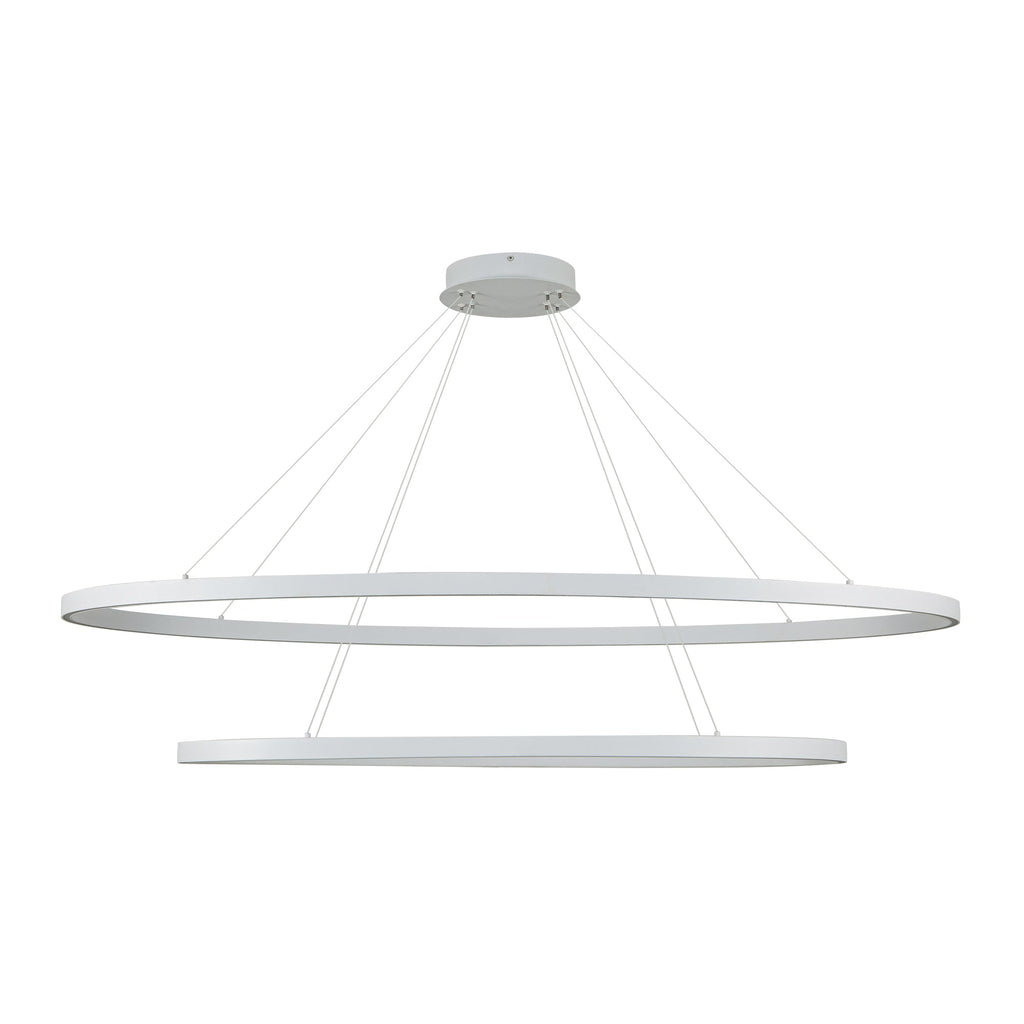 Ovale 53-in 2 Layer Chandelier