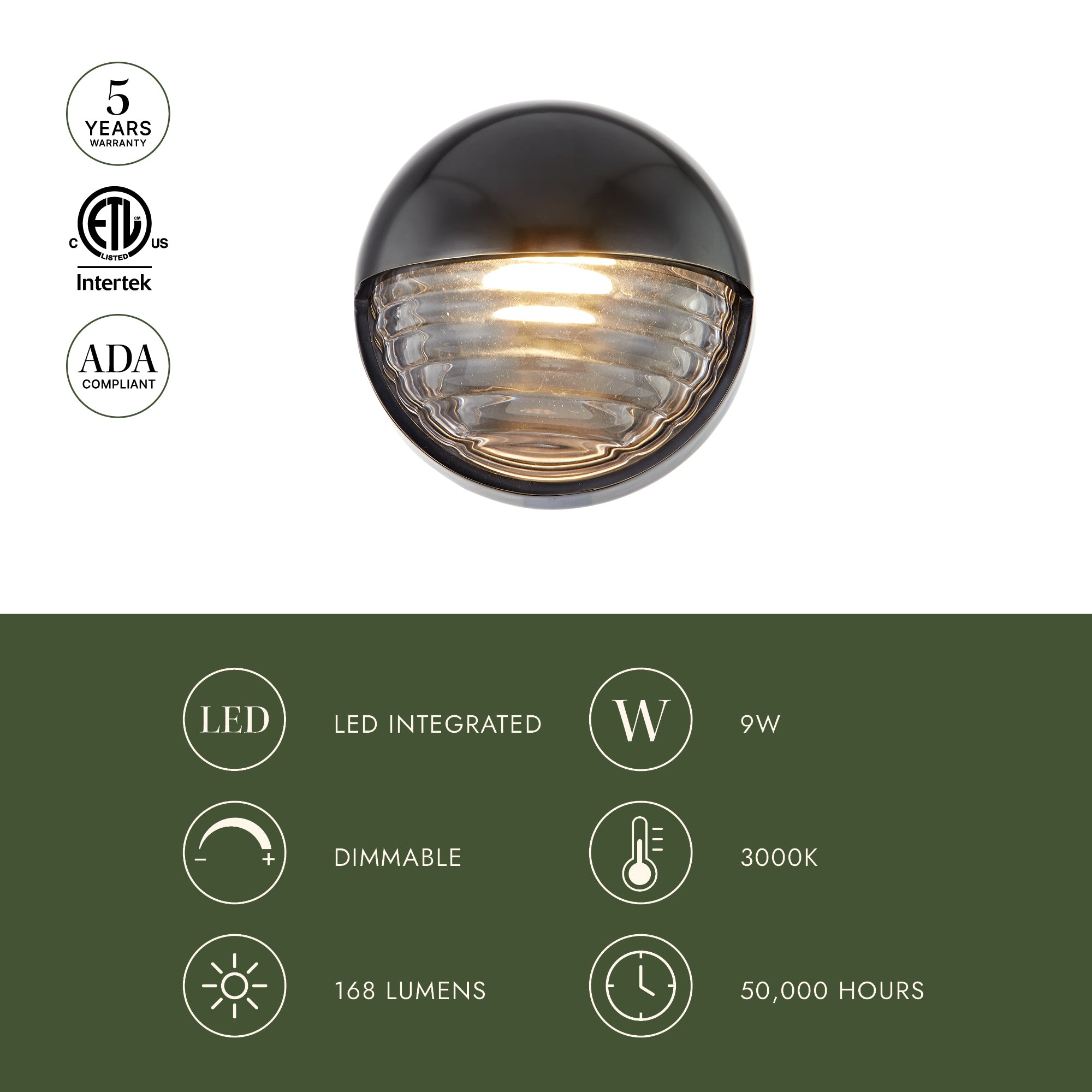 Palais 6-in Wall/Vanity Light