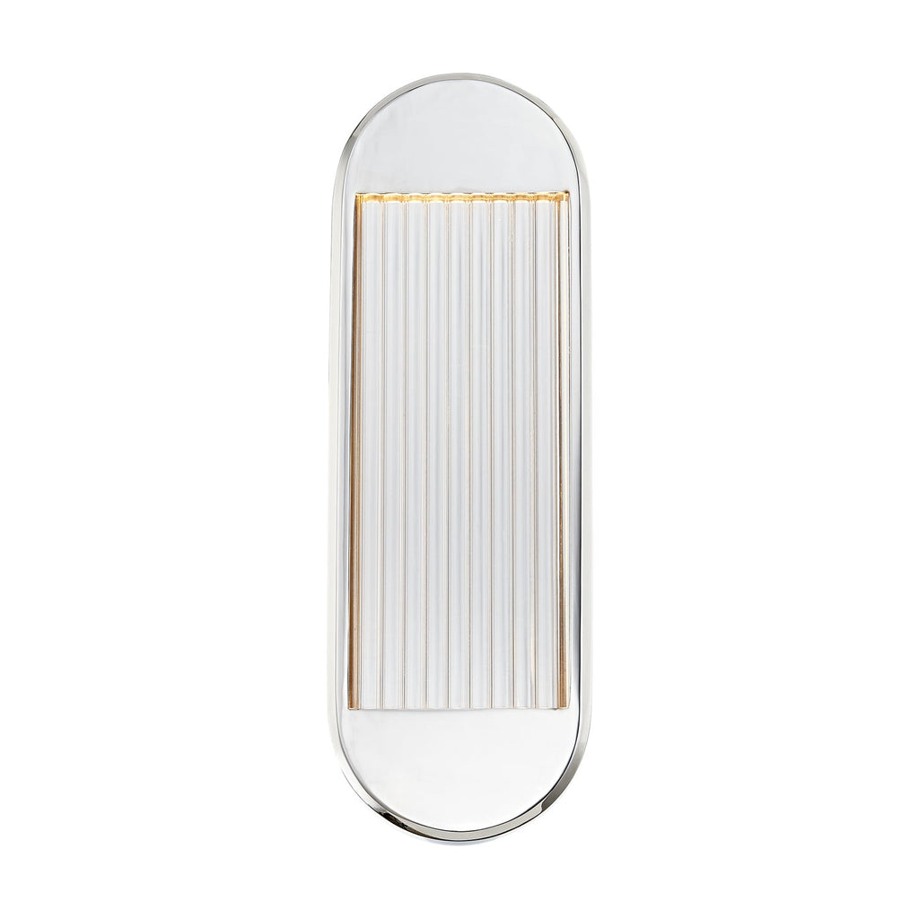 Palais 16-in Wall/Vanity Light — Polished Nickel