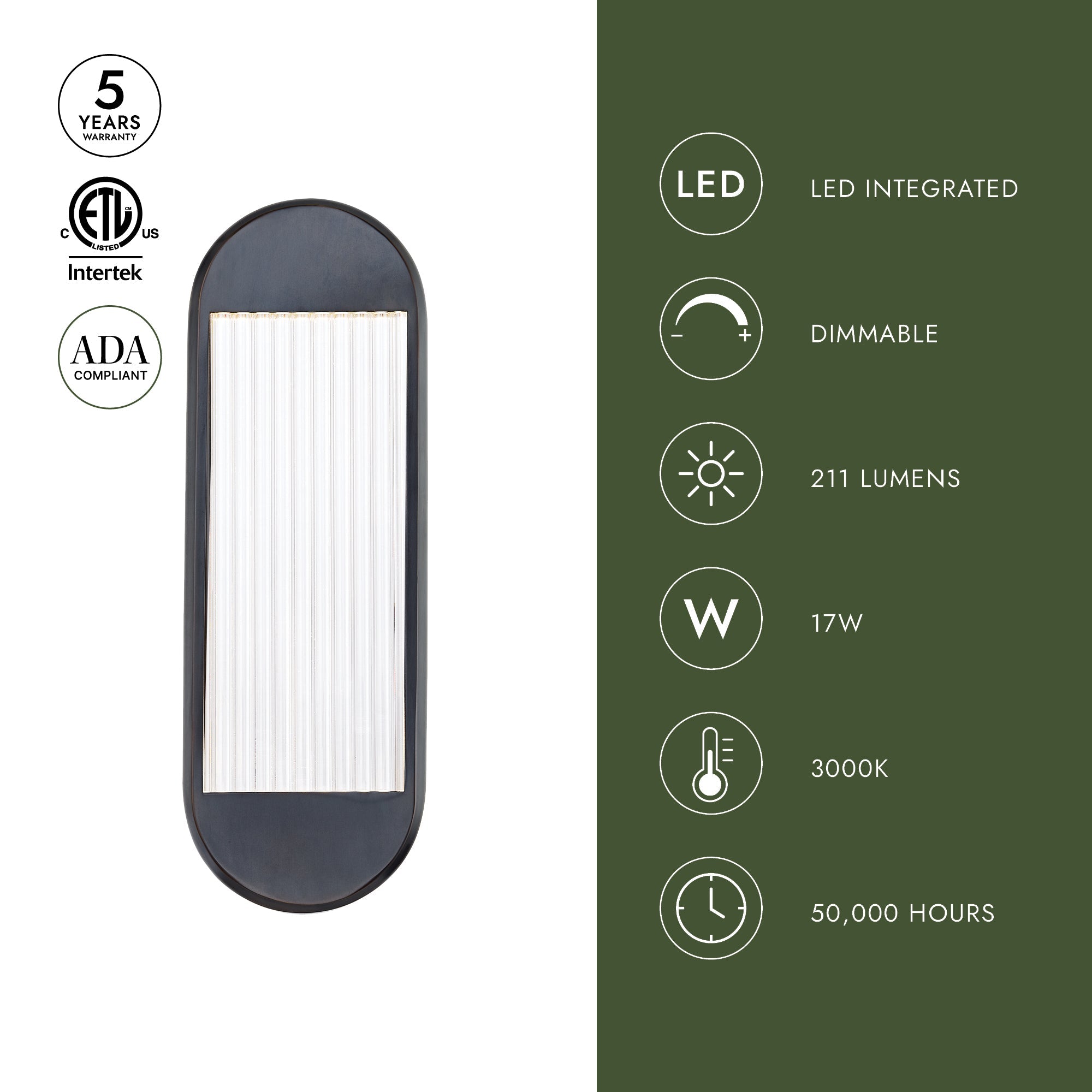 Palais 16-in Wall/Vanity Light