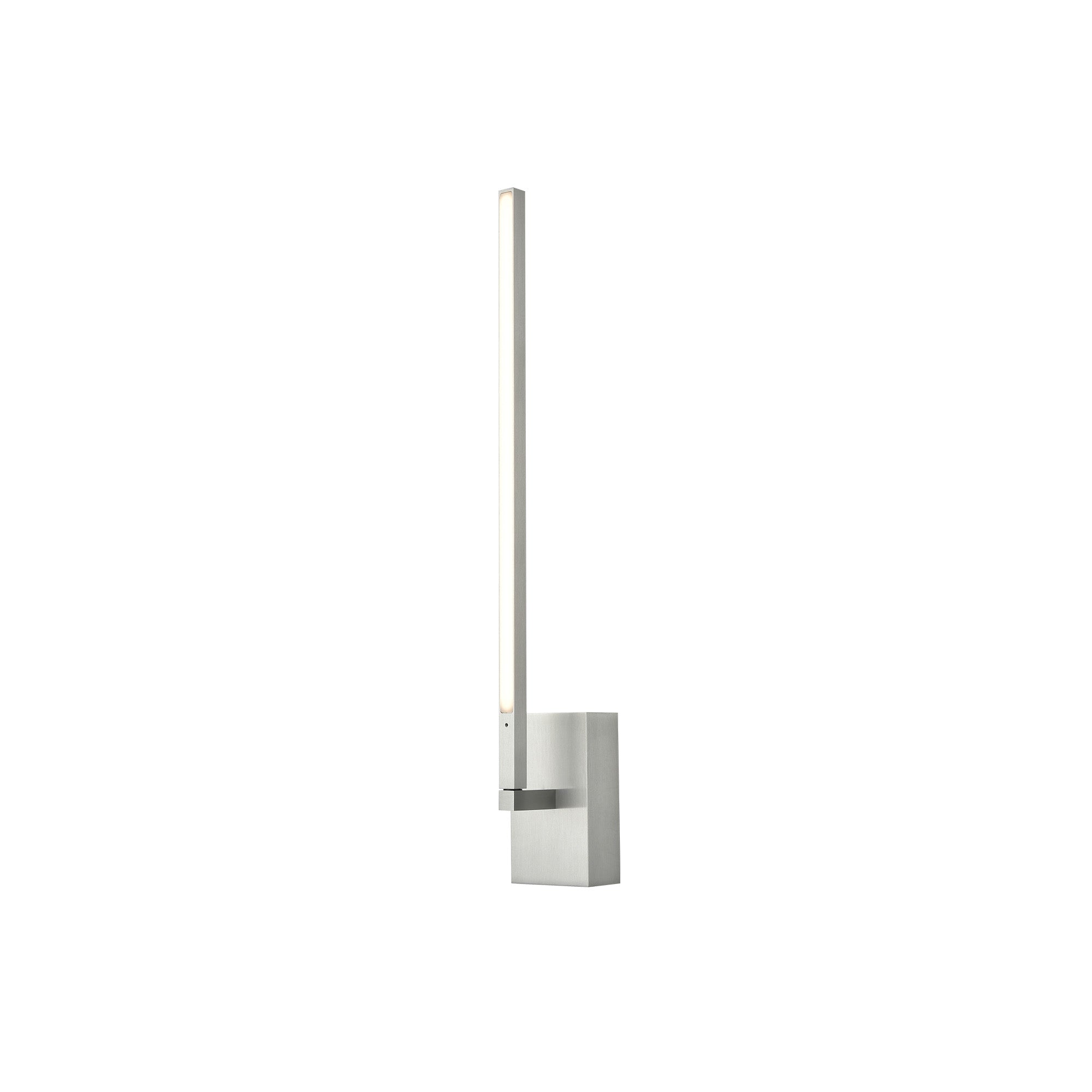 Pandora 18-in Wall Sconce — Brushed Nickel [Universal Voltage]
