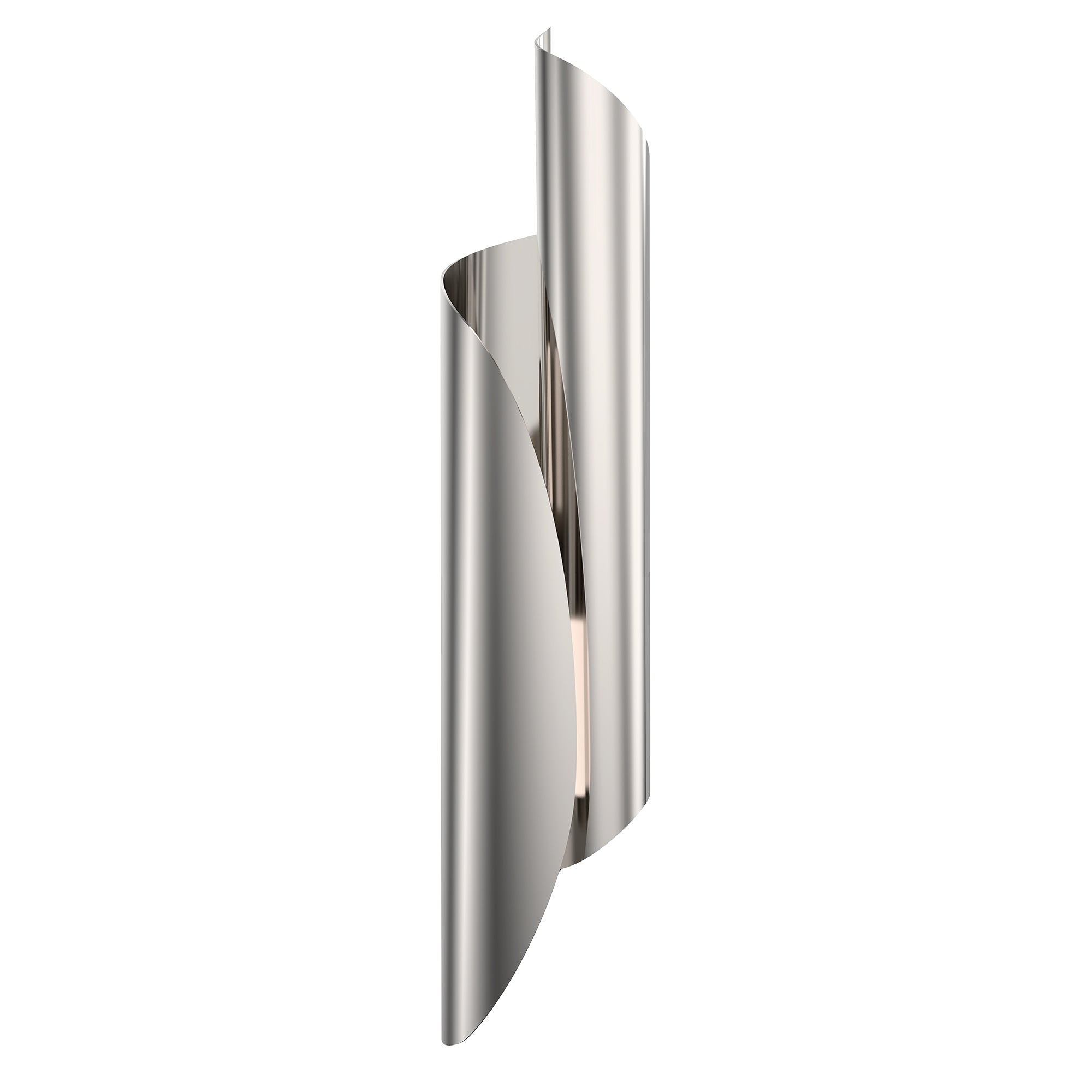 Parducci 26-in Wall/Vanity Light — Polished Nickel