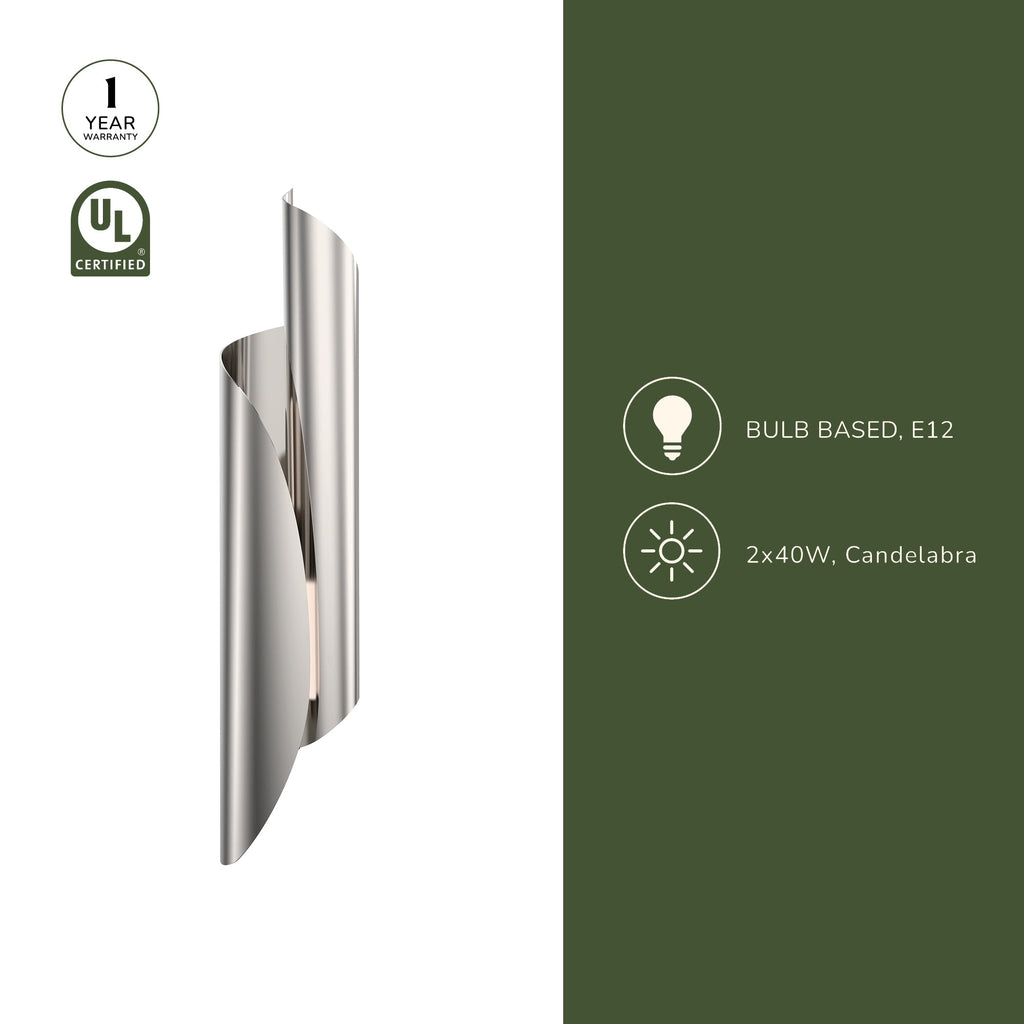 Parducci 26-in Wall/Vanity Light