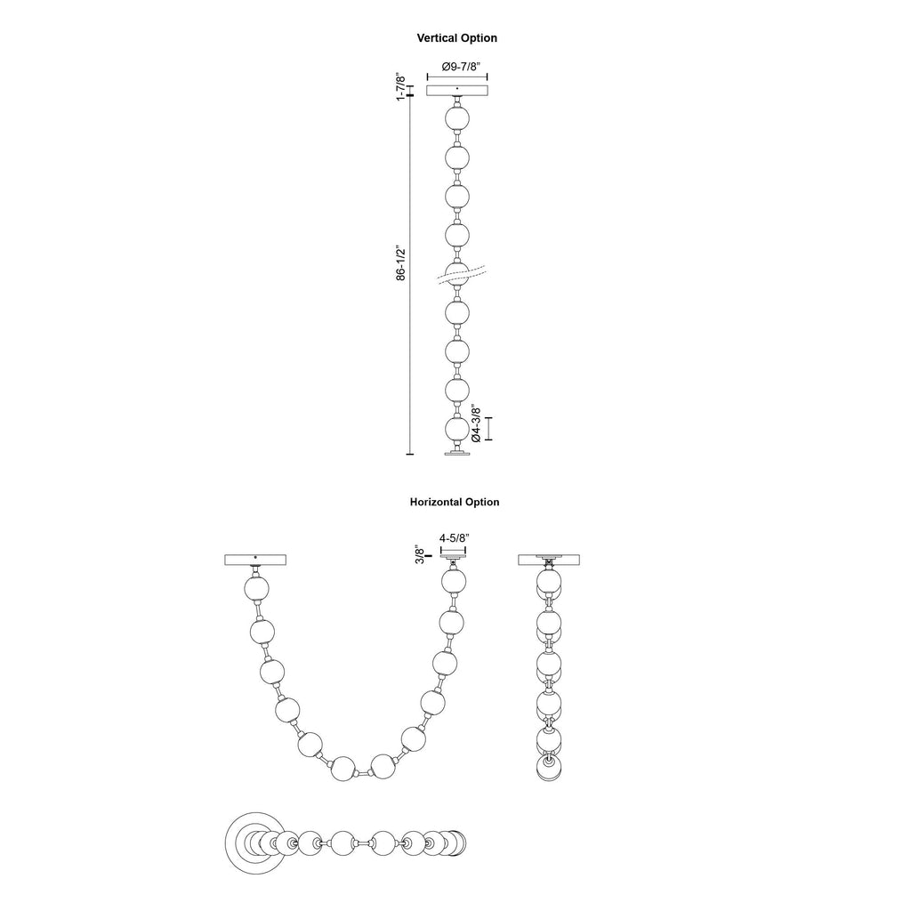 Marni 7-ft Pendant