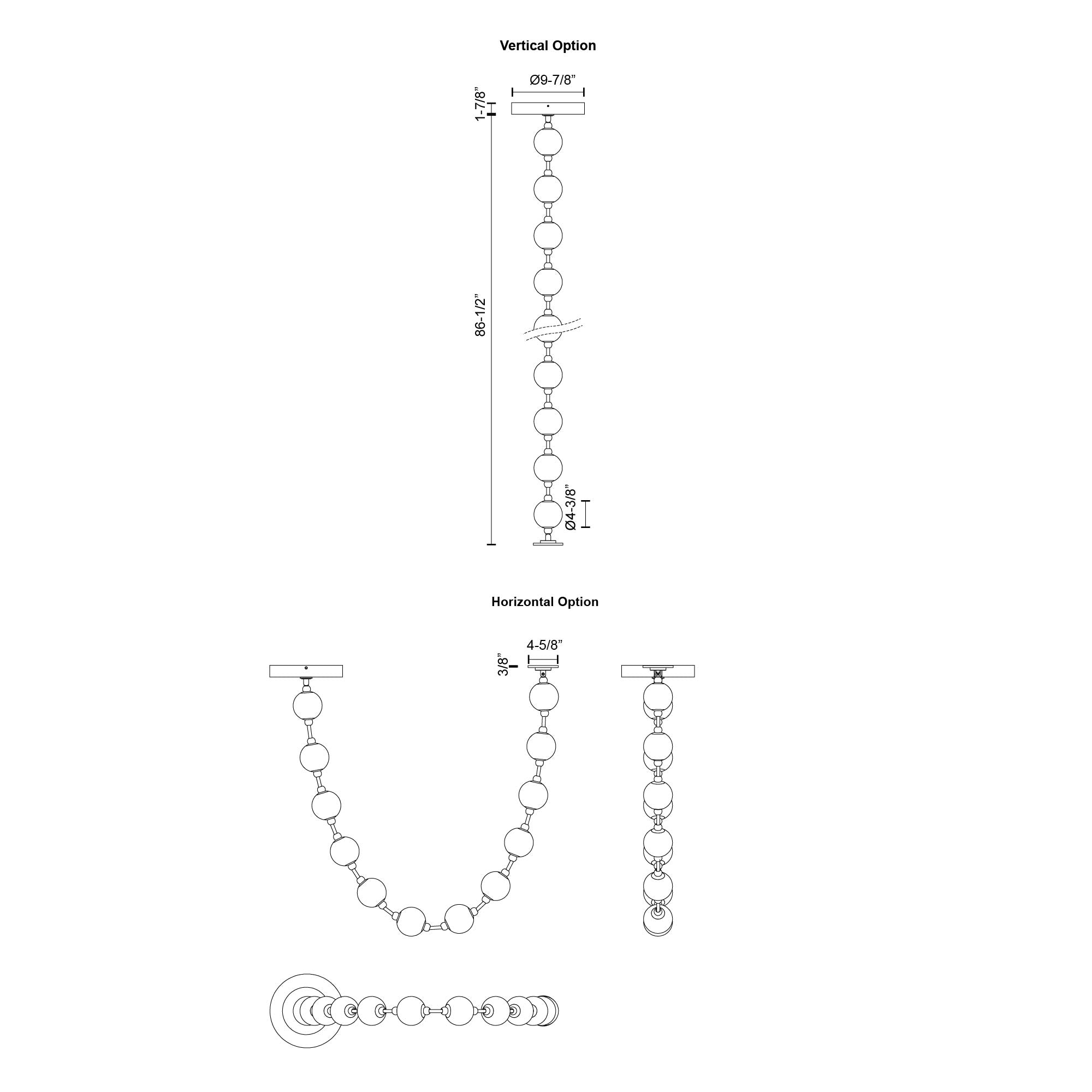 Marni 7-ft Pendant