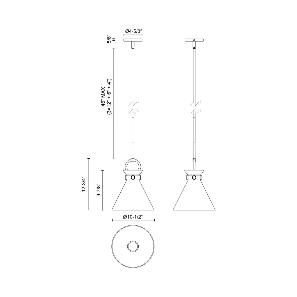 Emerson 11-in Pendant
