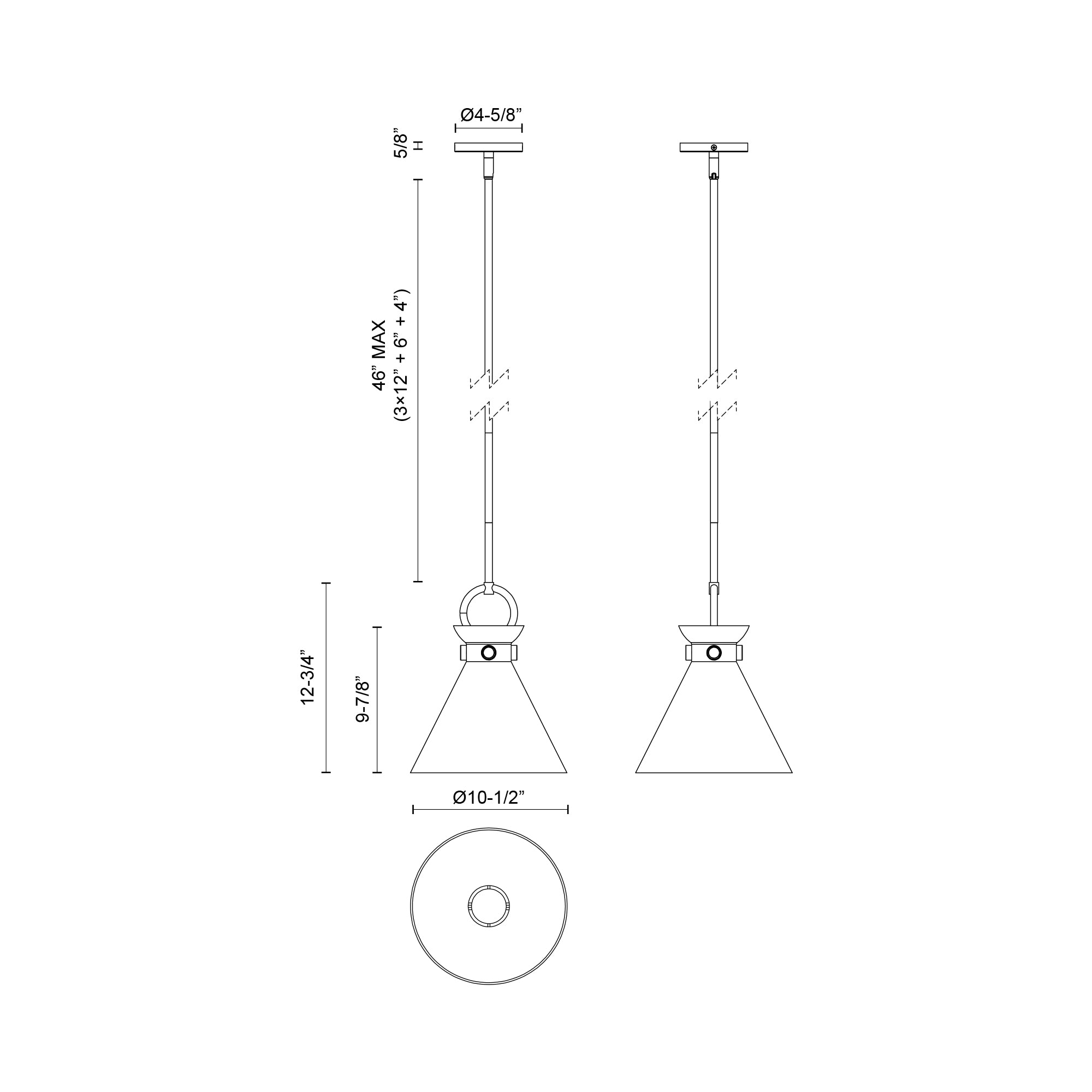 Emerson 11-in Pendant