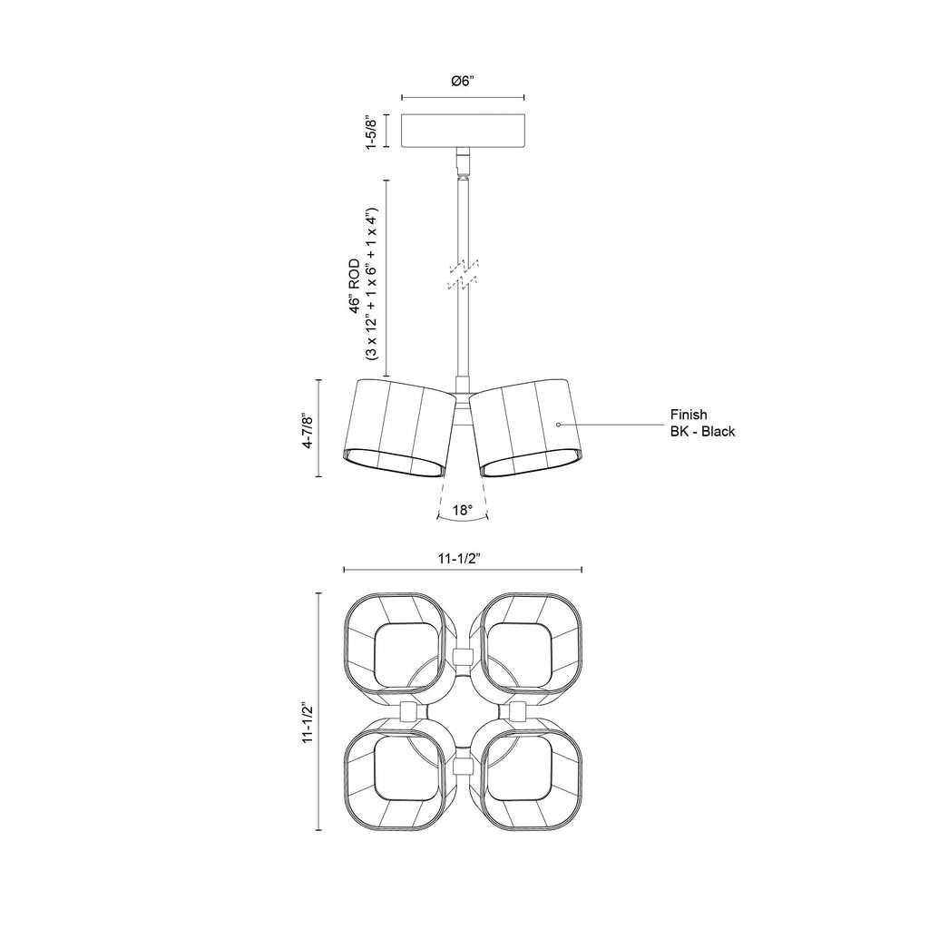 Arena 11-in Pendant