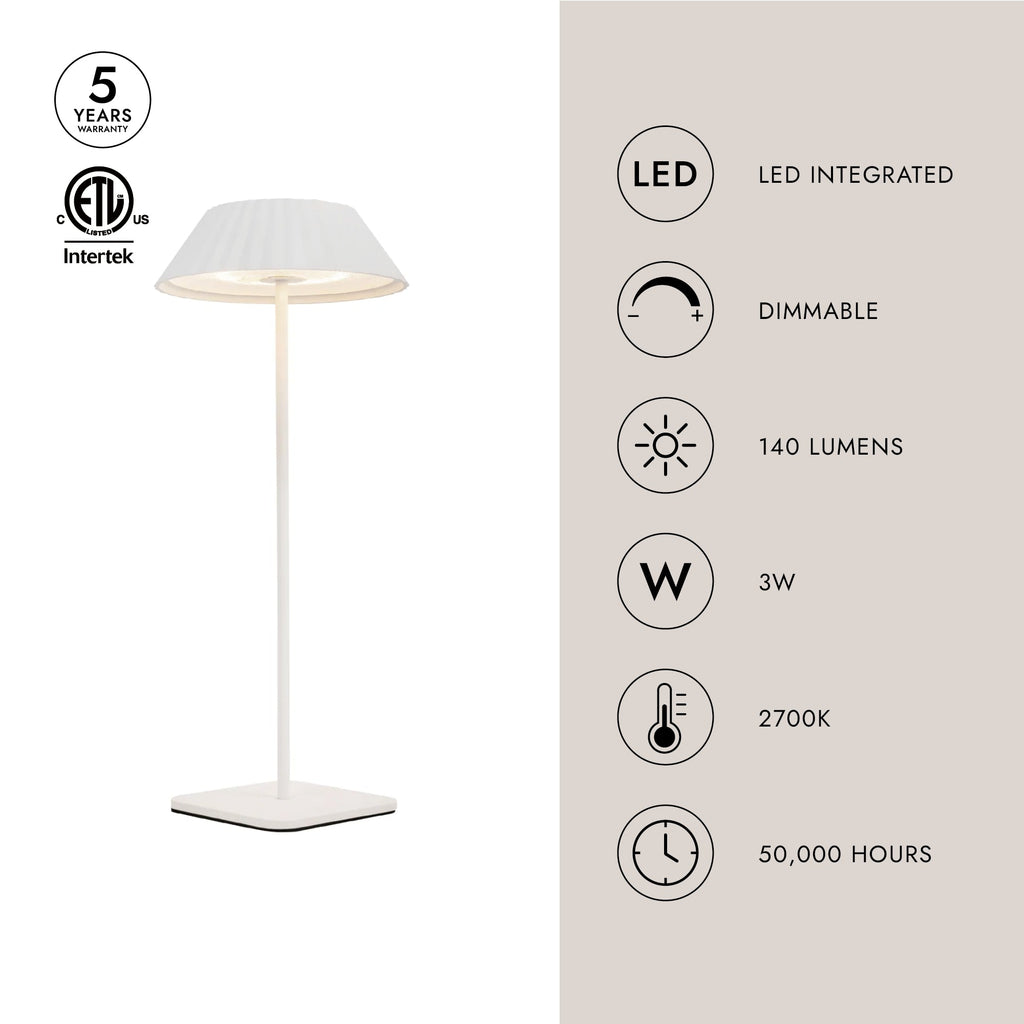 Pela 14-in Table Lamp