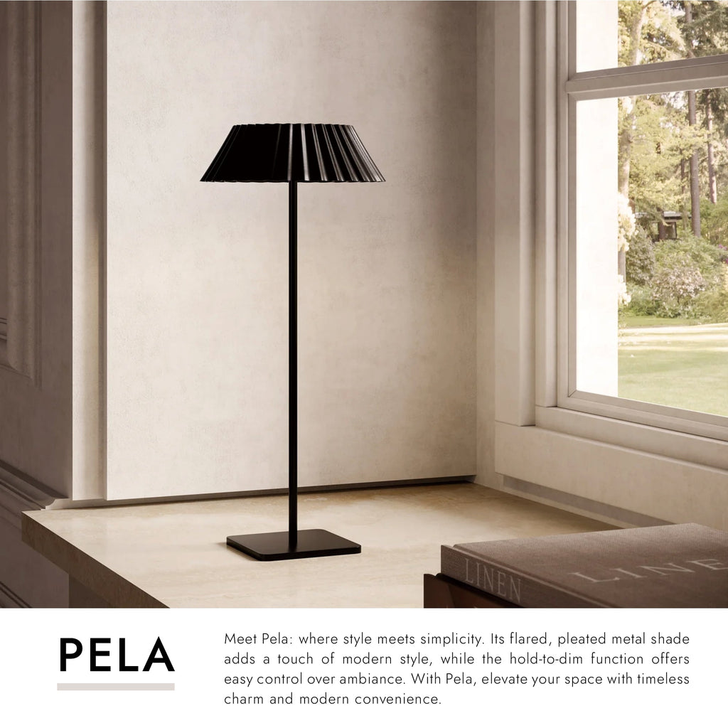 Pela 14-in Table Lamp