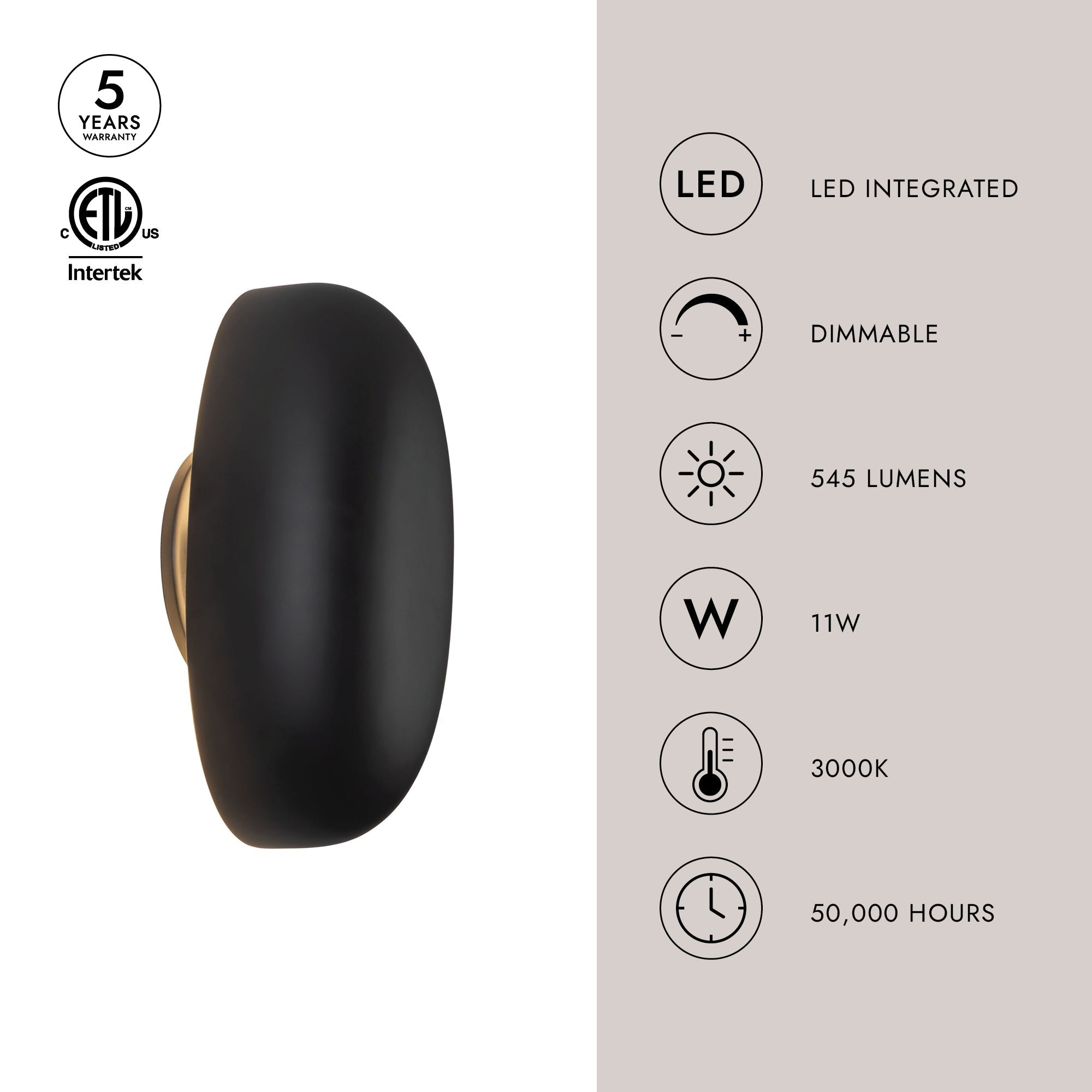 Perle 10-in Wall Sconce