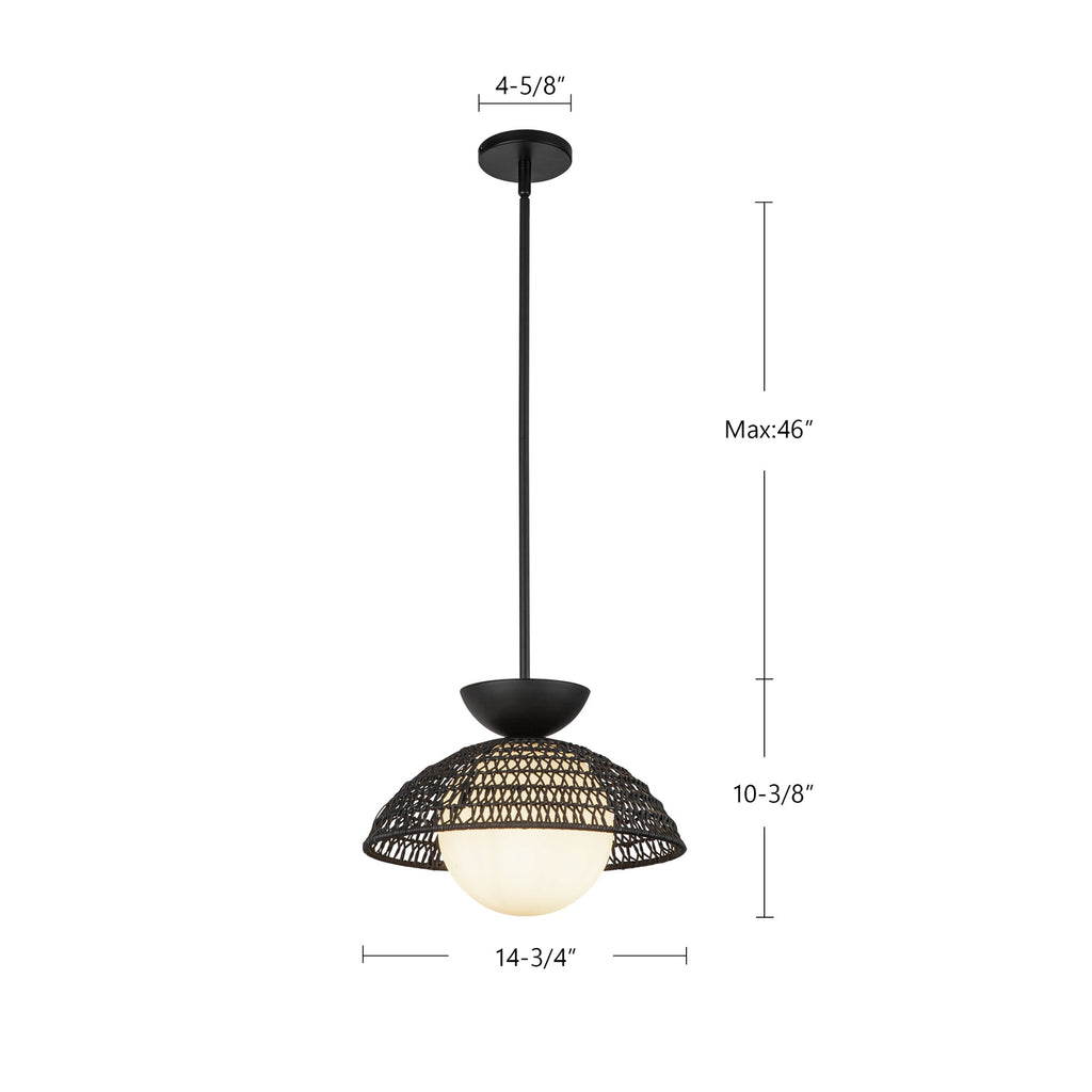 Perth 14-in Pendant