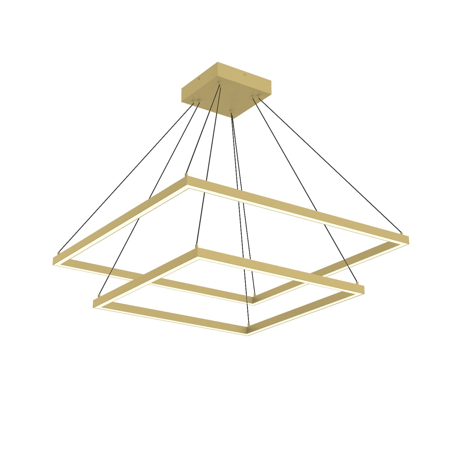 Piazza 32-in 2 Layer Chandelier